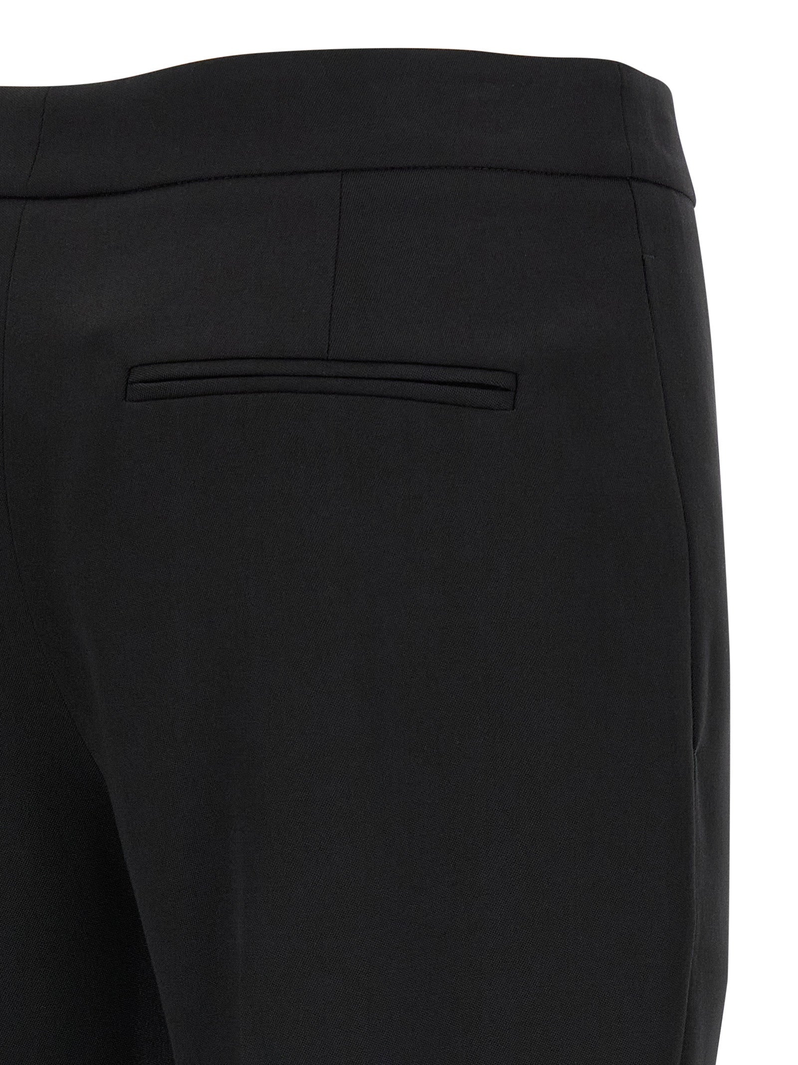Alexander McQueen Black Wool Dress Women's Pants