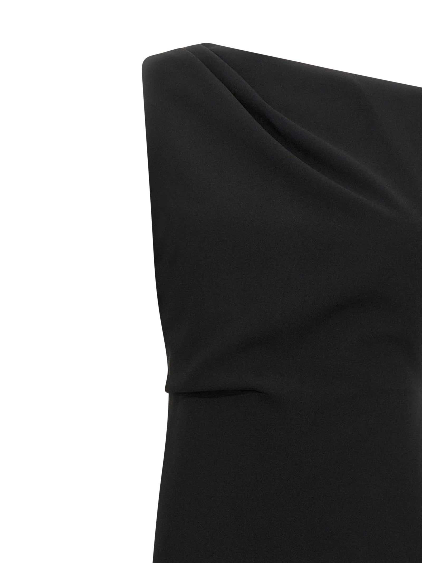 Max Mara Black Triacetate Long Women's Dress