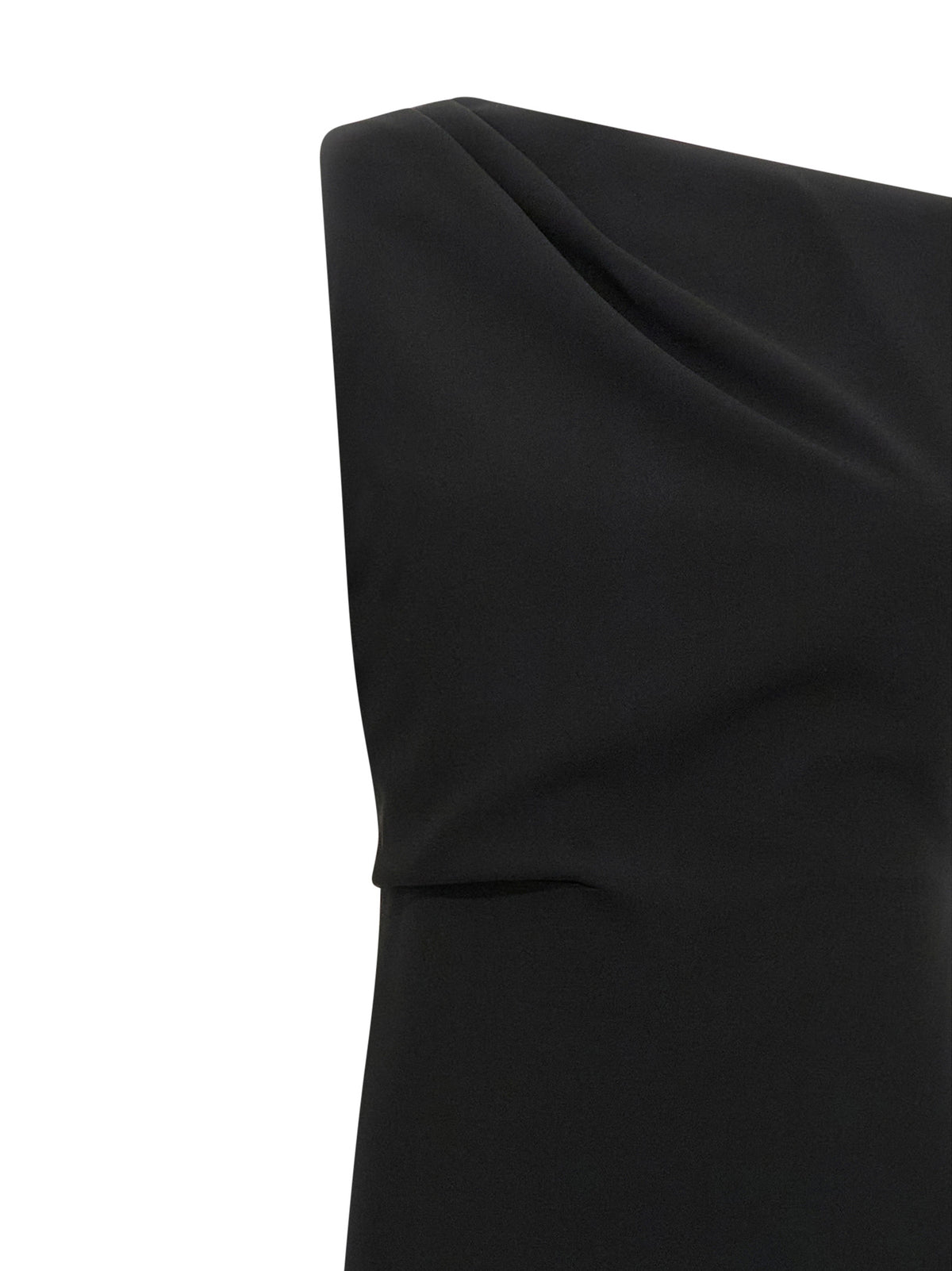 Max Mara Black Triacetate Long Women's Dress