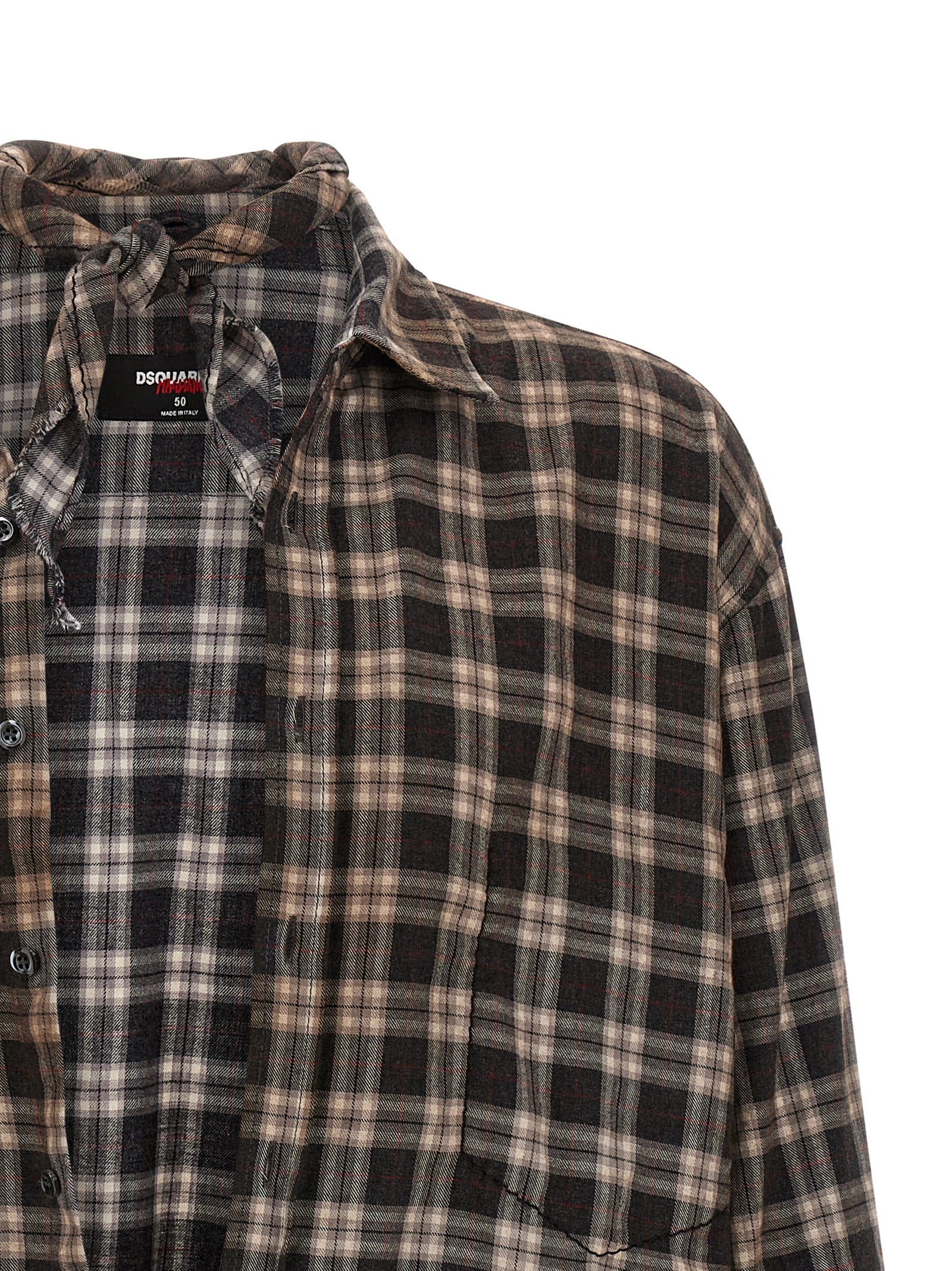 Dsquared² Multicolor Cotton Men's Blouse