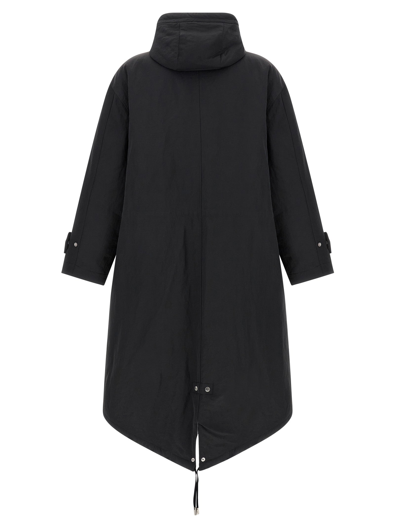Ami Paris Gray Polyamide Men's Parka
