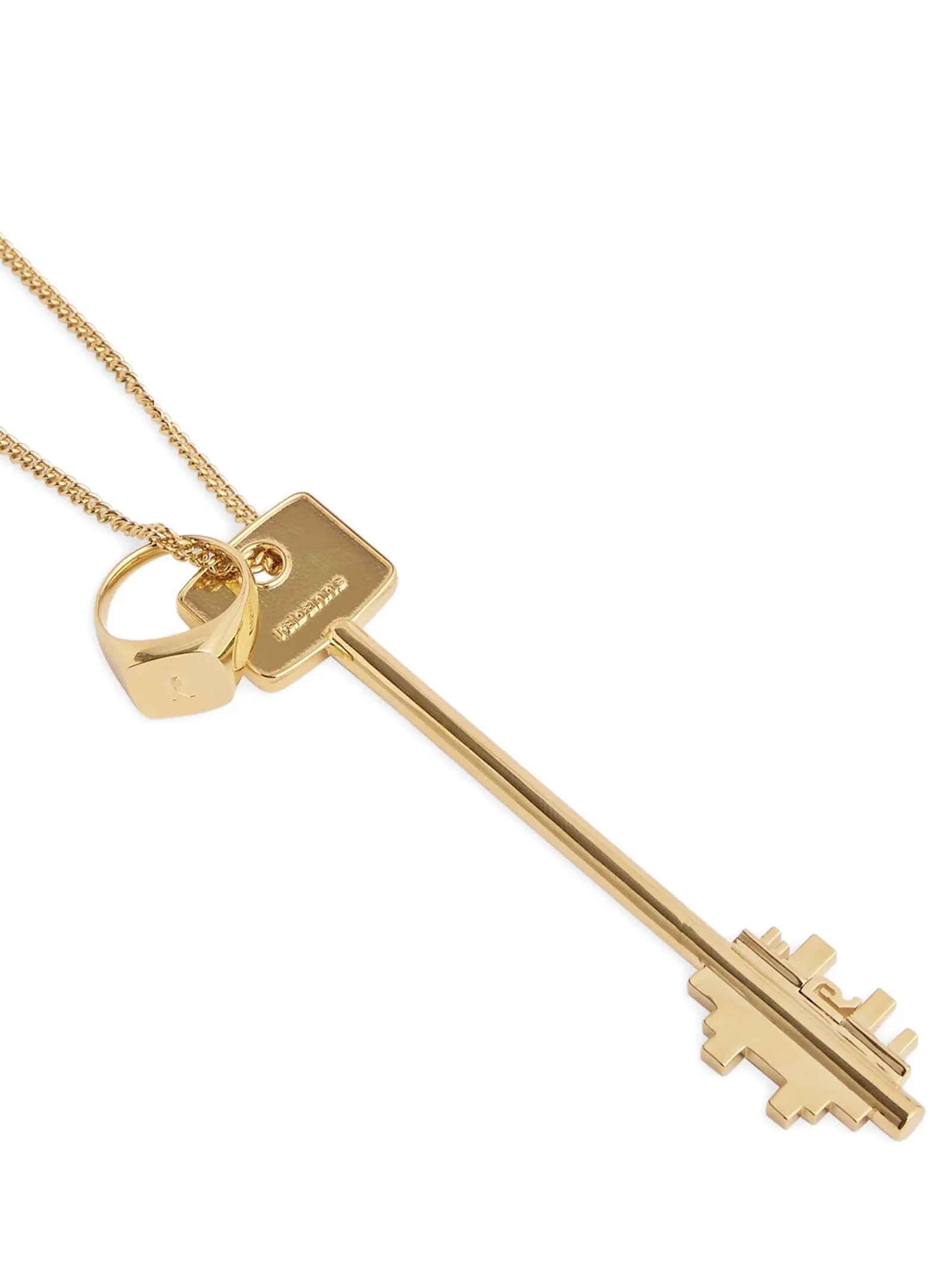 Paco Rabanne Gold Brass Women's Necklace