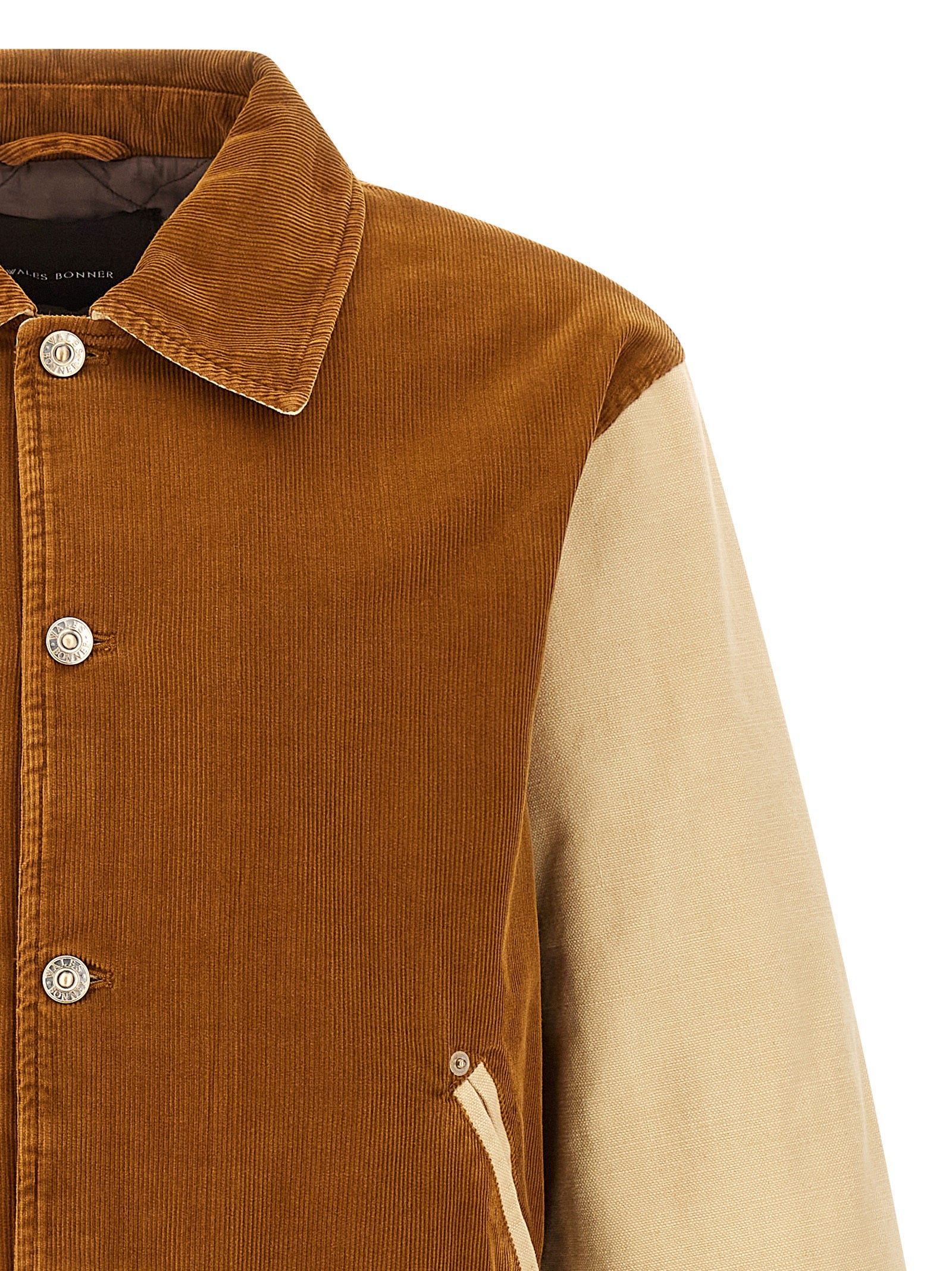 WALES BONNER Brown Cotton Men's Bomber