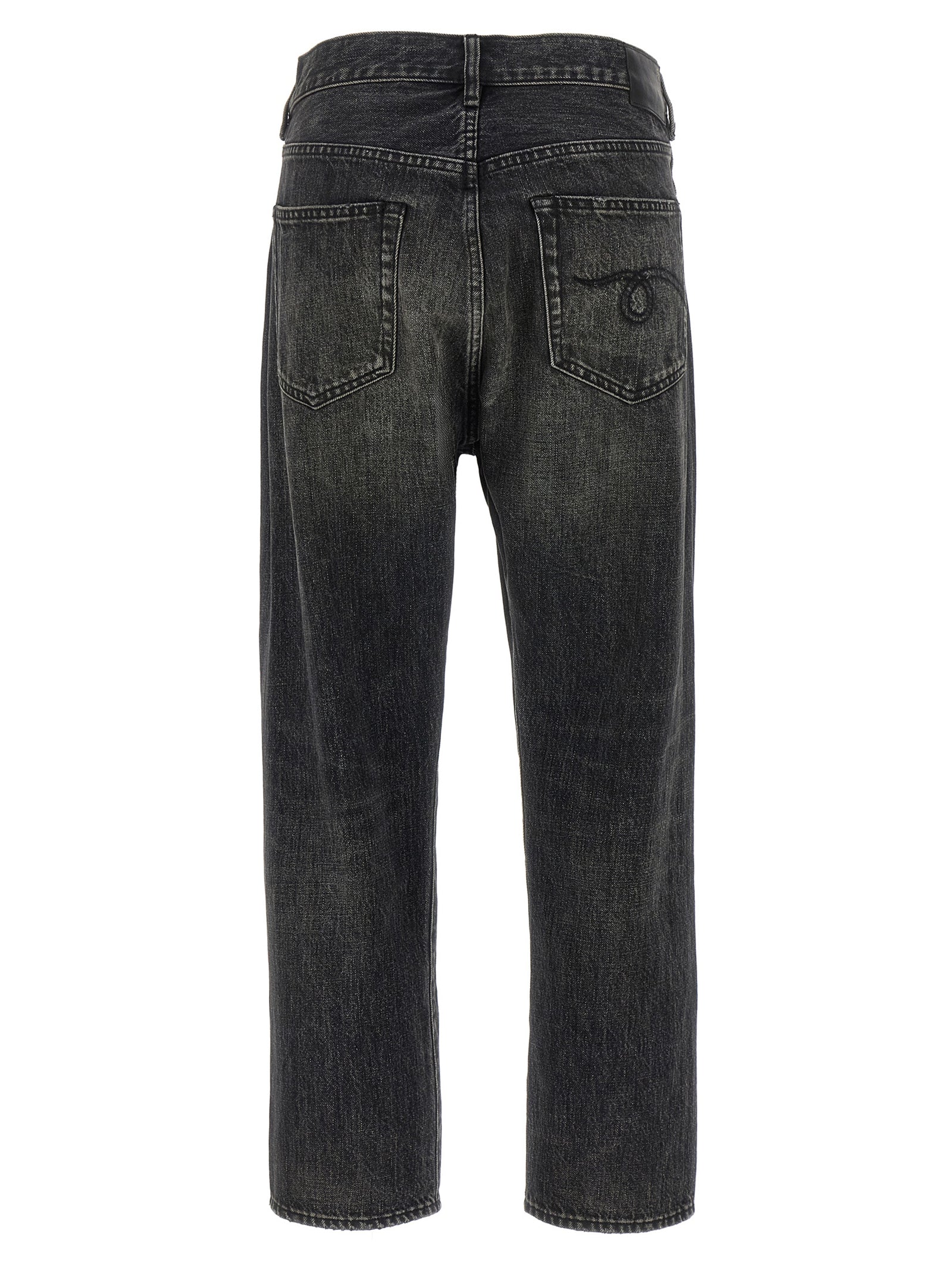 R13 Black Cotton Jeans Women's Denim