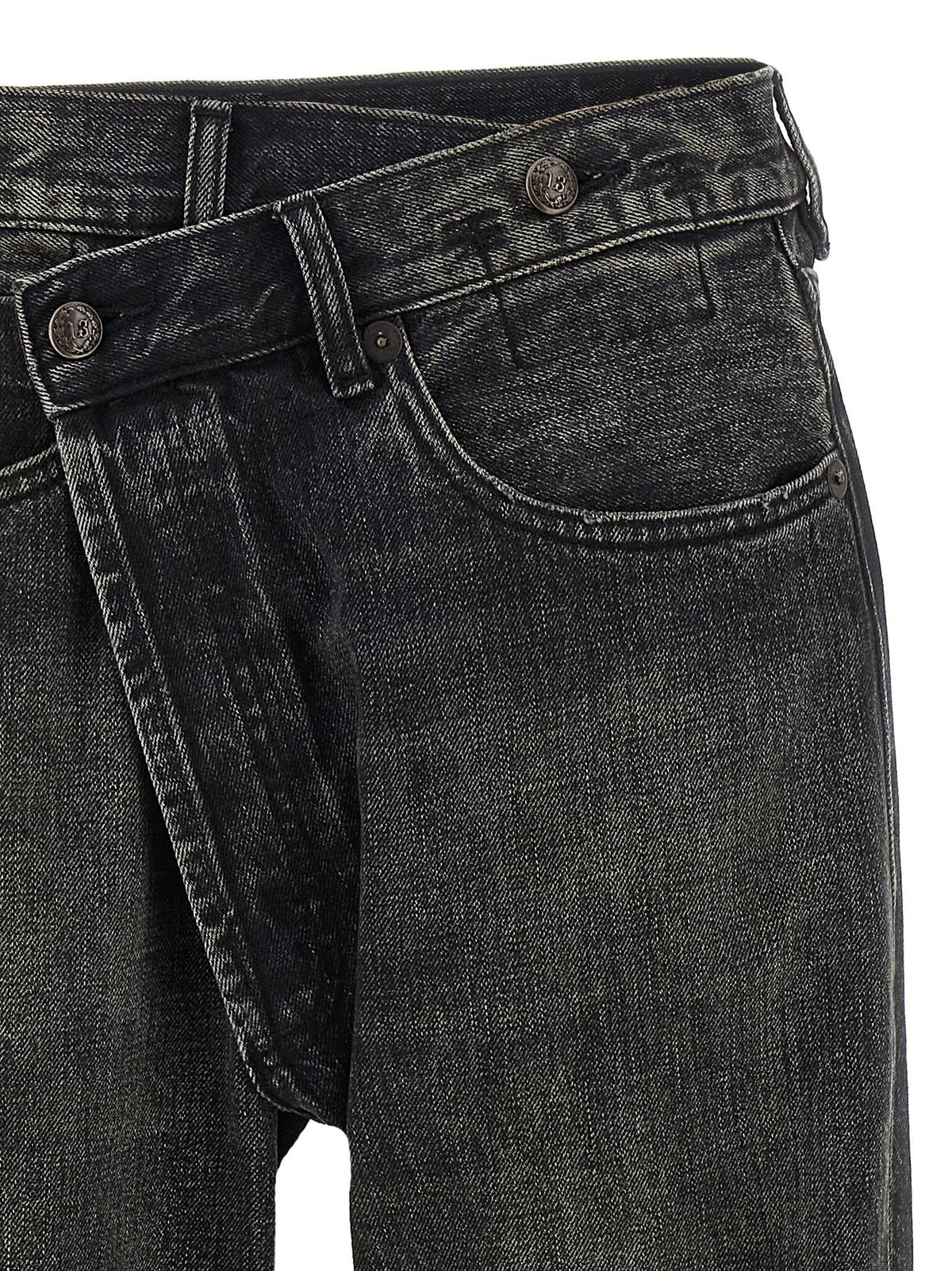 R13 Black Cotton Jeans Women's Denim