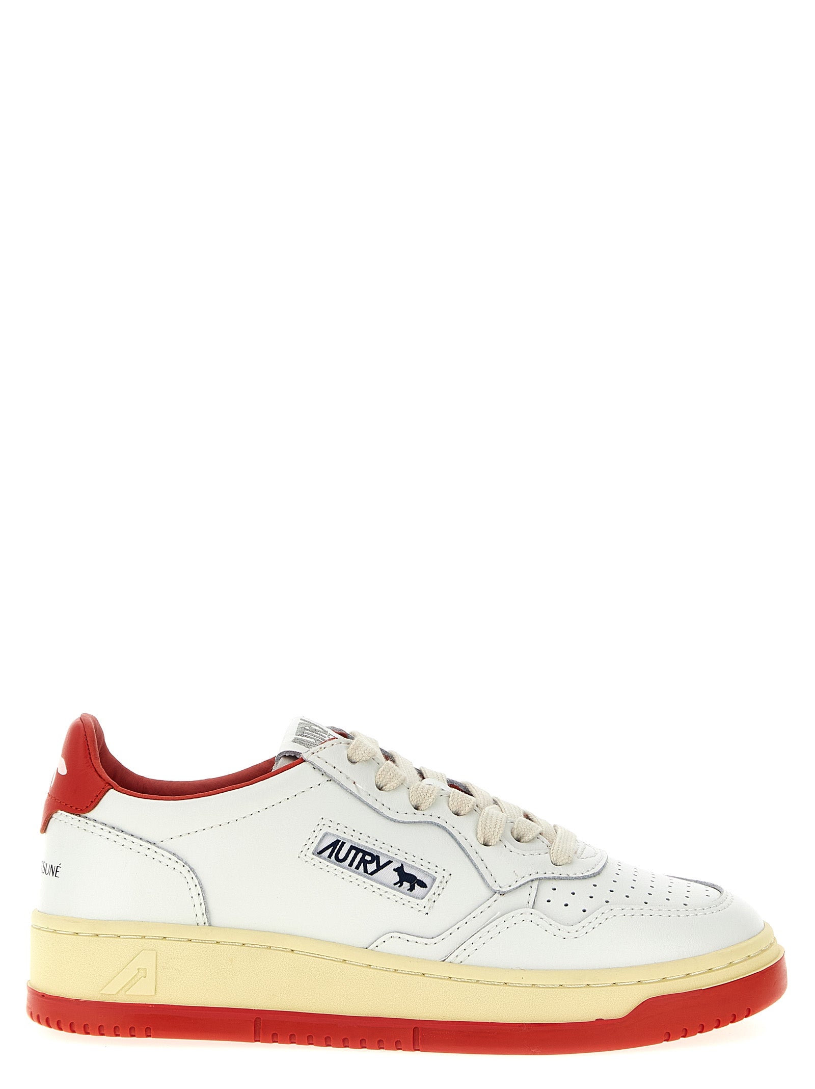 Autry Multicolor Goatskin Low Top Women's Sneakers