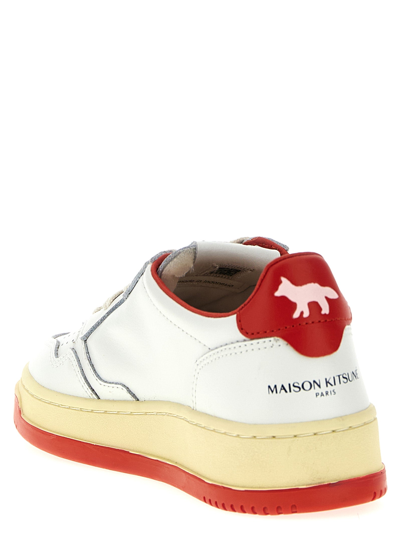 Autry Multicolor Goatskin Low Top Women's Sneakers