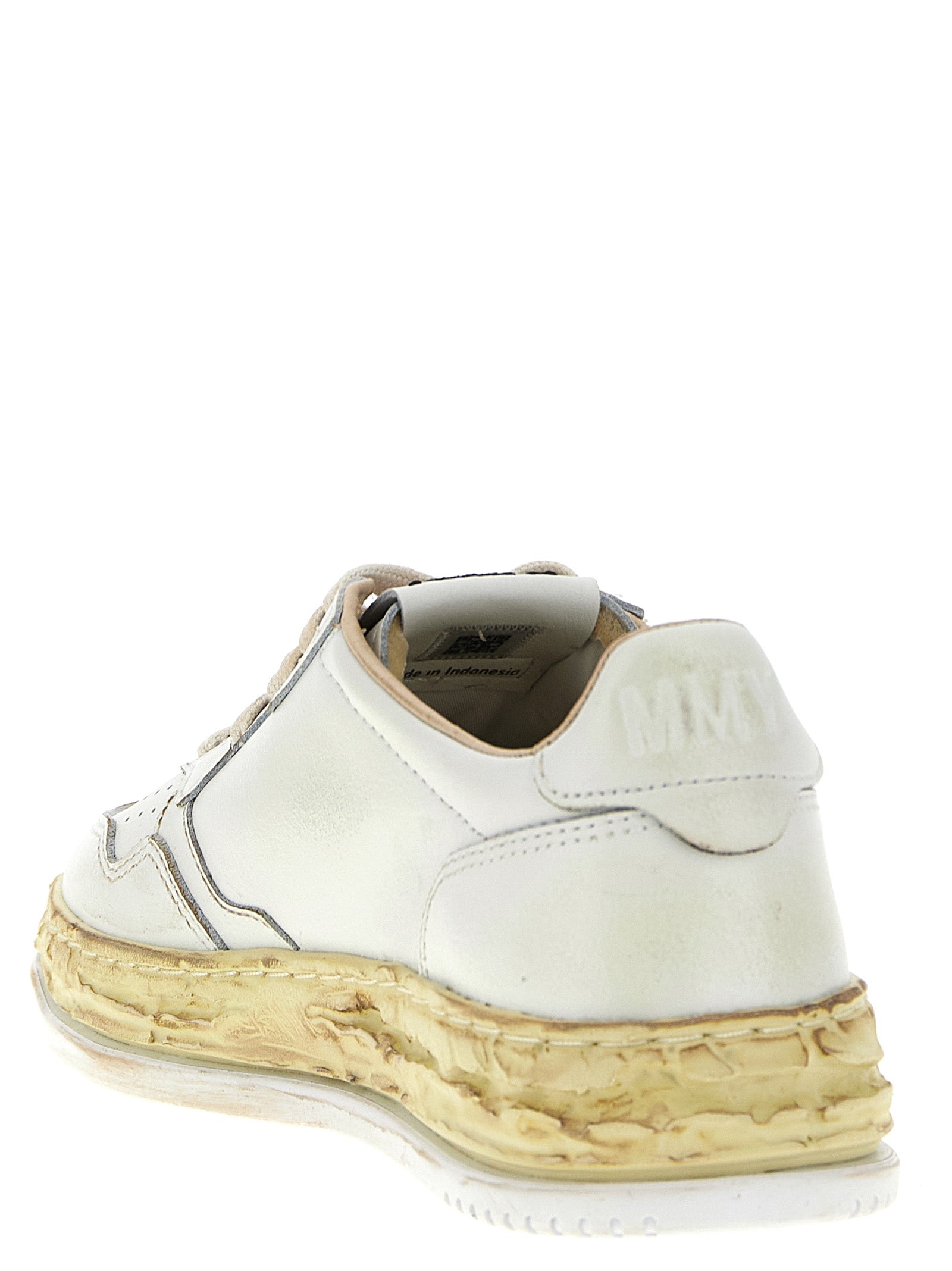 Autry White Goatskin Chunky Women's Sneakers