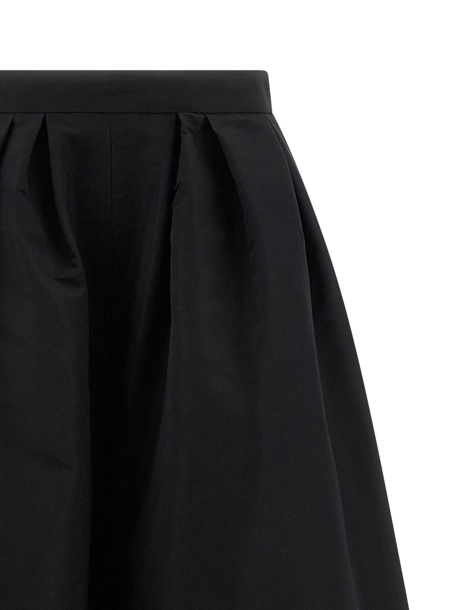 Carolina Herrera Black Silk Casual Women's Pants