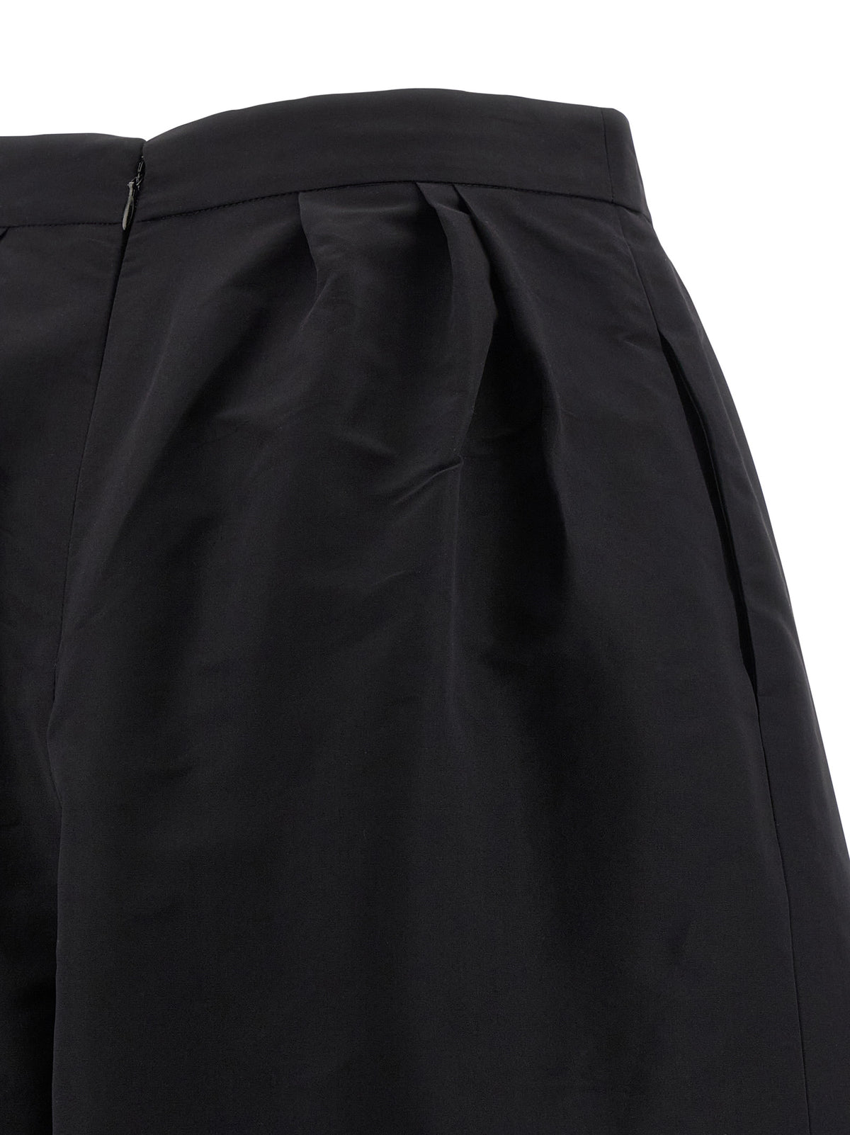 Carolina Herrera Black Silk Casual Women's Pants