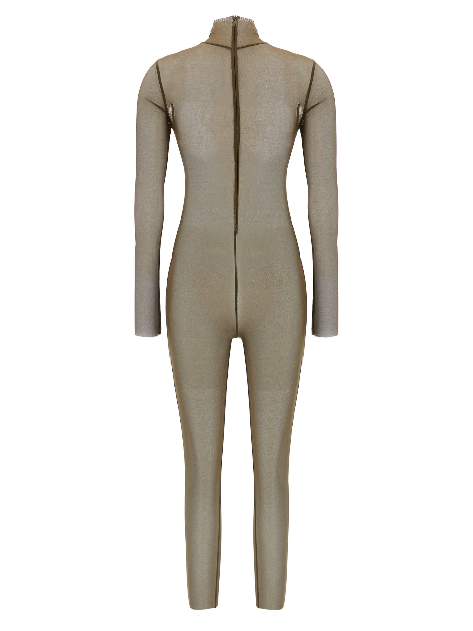 Norma Kamali Bicolor Polyamide Women's Jumpsuit