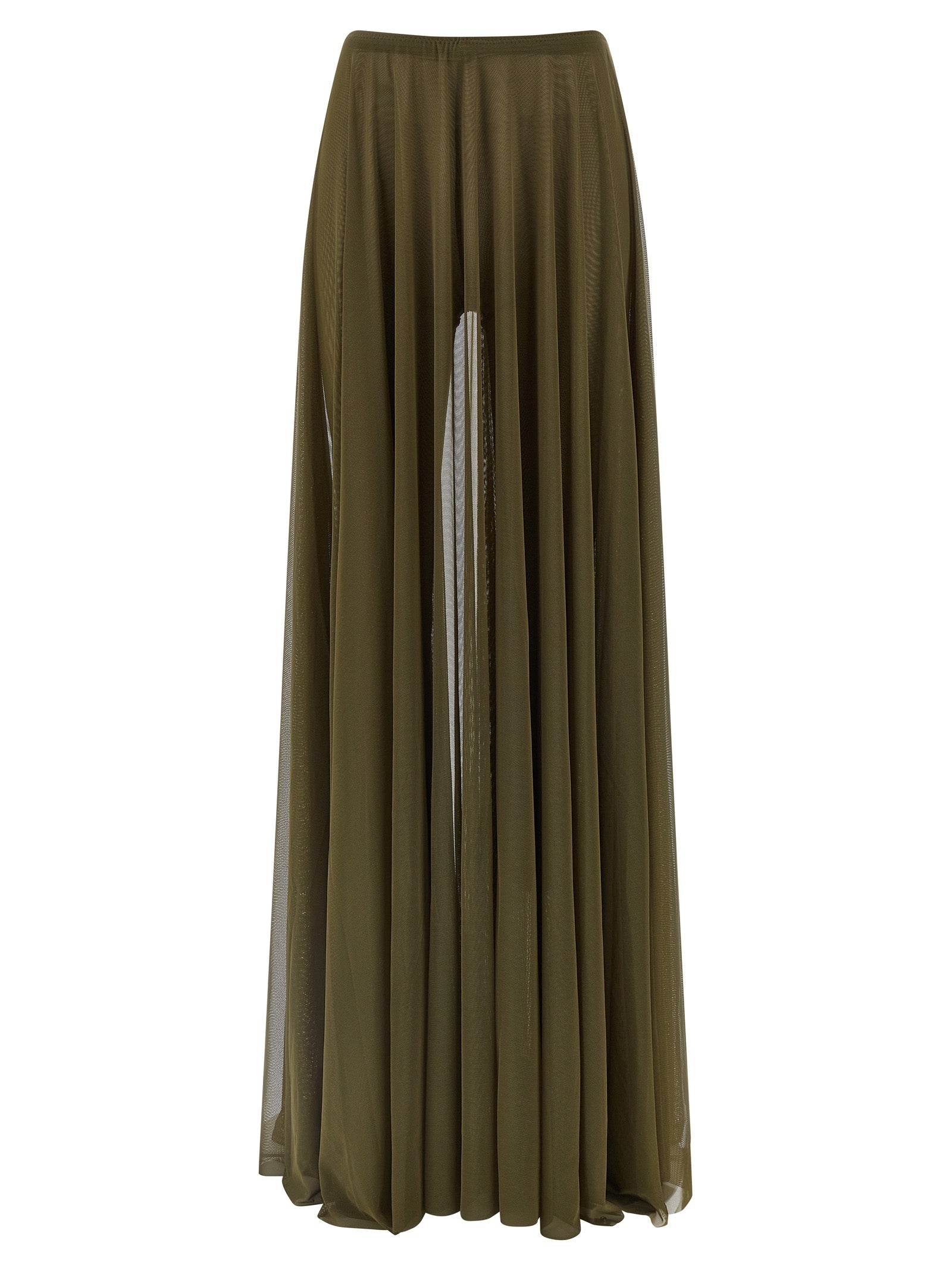 Norma Kamali Bicolor Polyamide Mini Women's Skirt