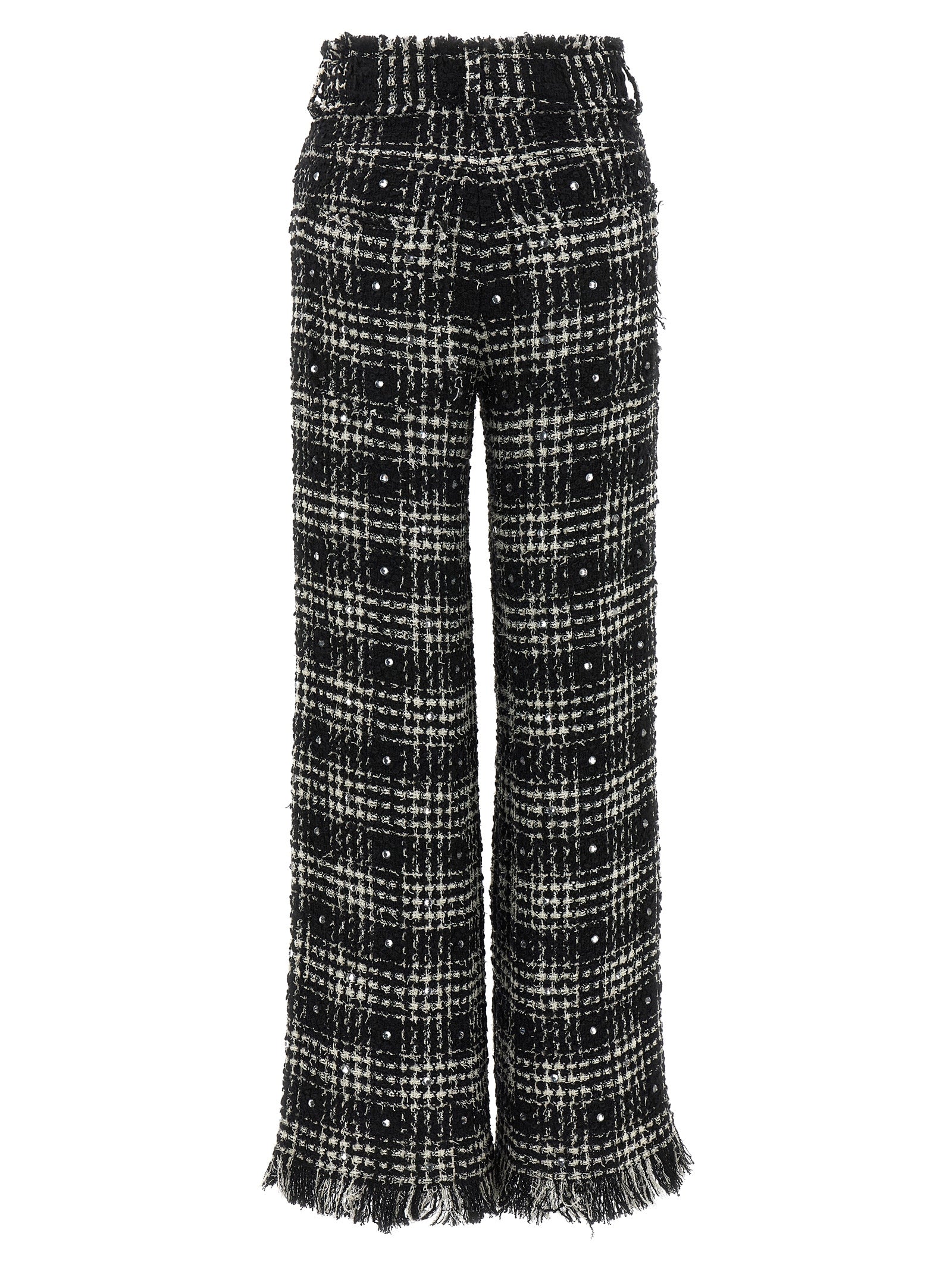 Giuseppe Di Morabito Bicolor Cotton Casual Women's Pants
