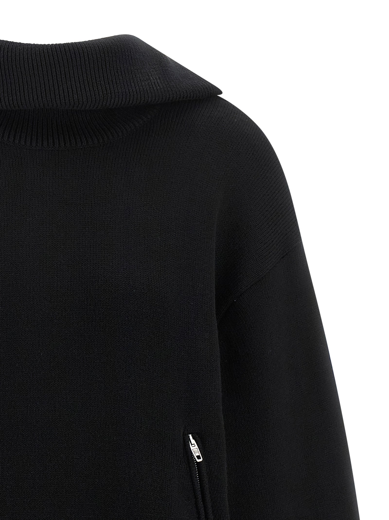 Balenciaga Black Cotton Women's Cardigan
