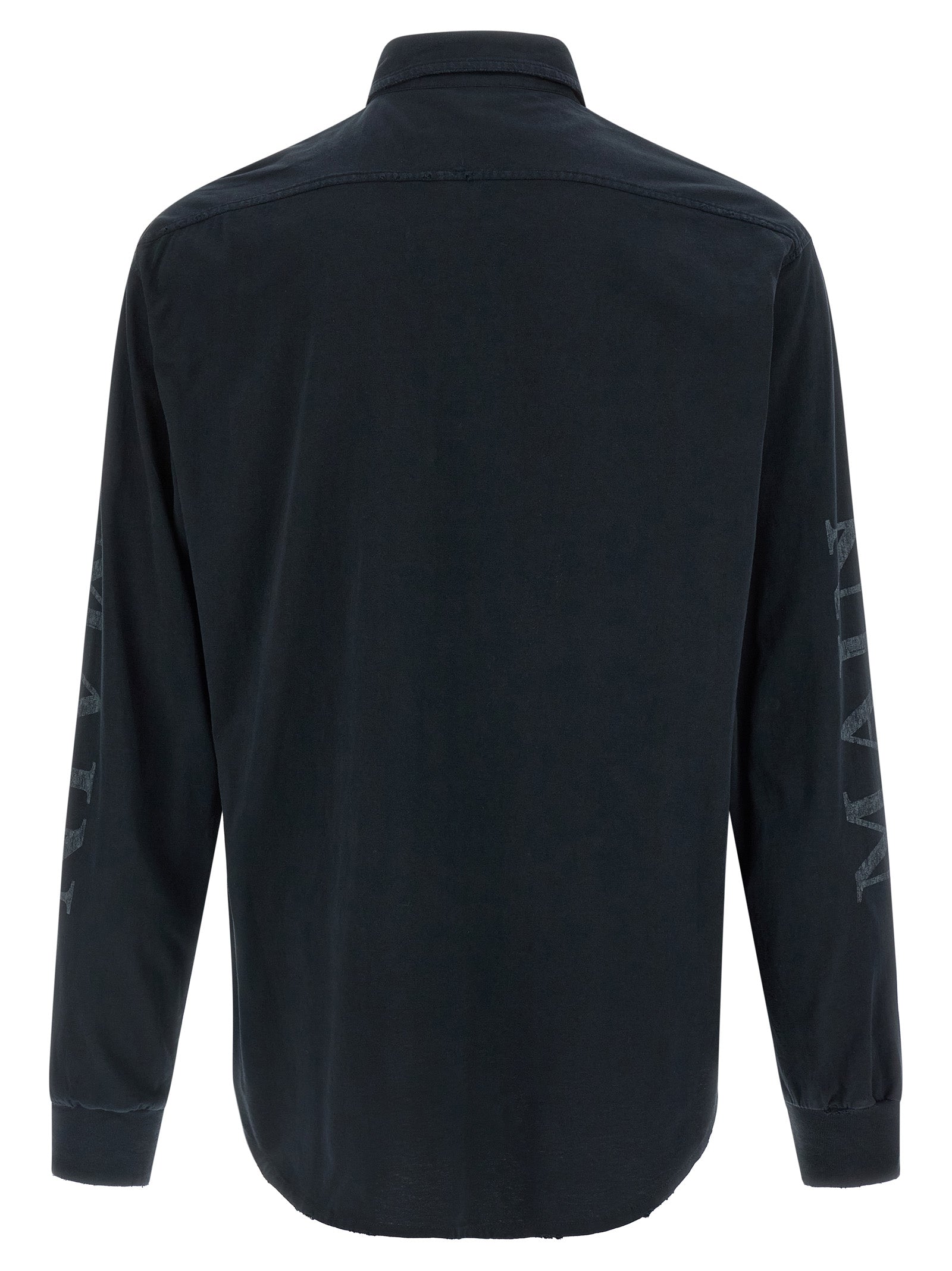 Balenciaga Black Cotton Men's Blouse