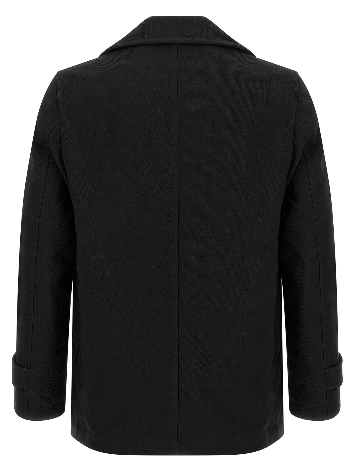 Comme Des Garçons Black Polyester Men's Coat