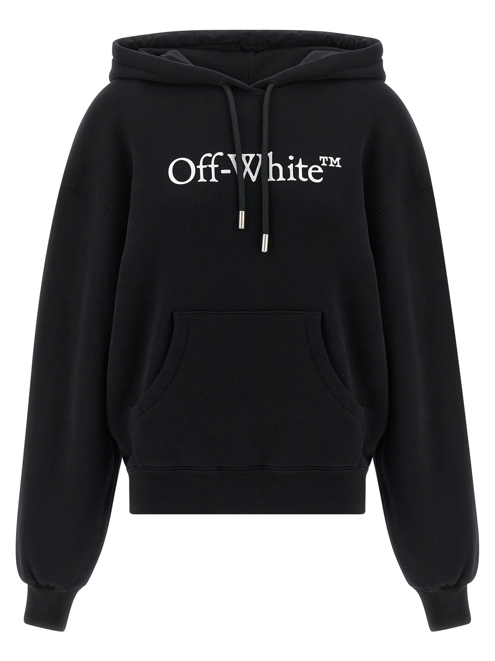 Off-White Bicolor Cotton Women's Hoodie