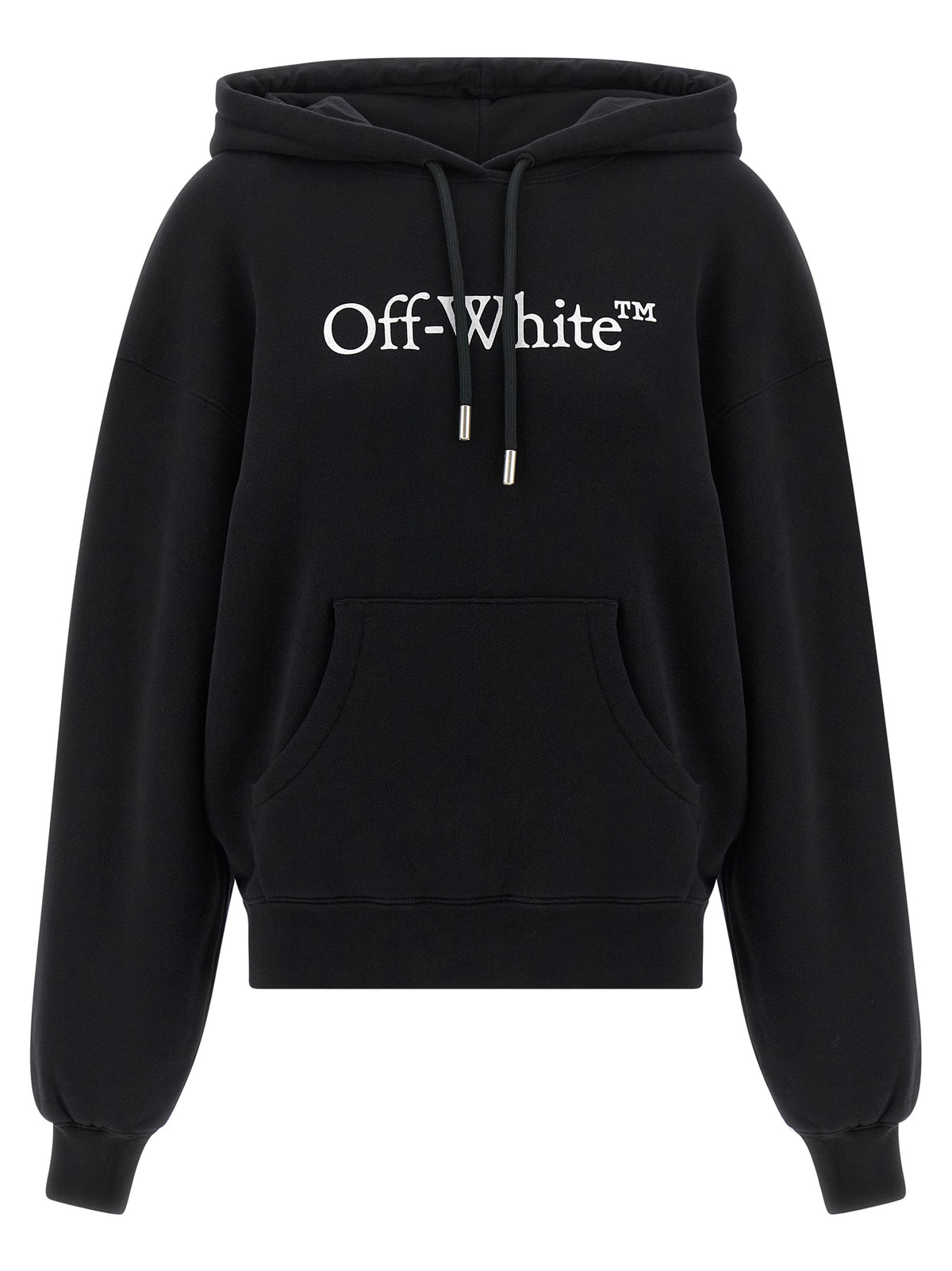 Off-White Bicolor Cotton Women's Hoodie