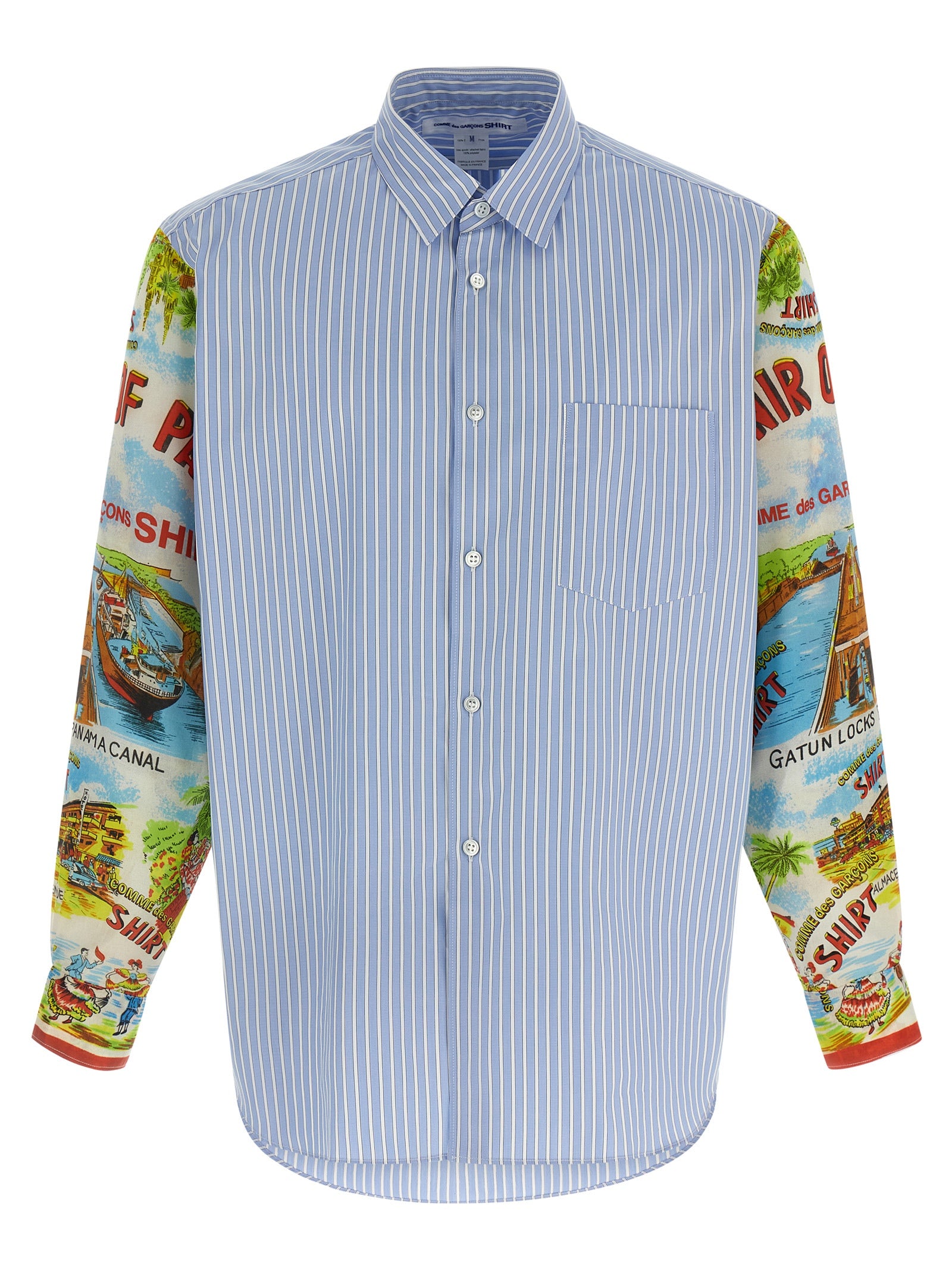 Comme Des Garçons Multicolor Cotton Men's Blouse