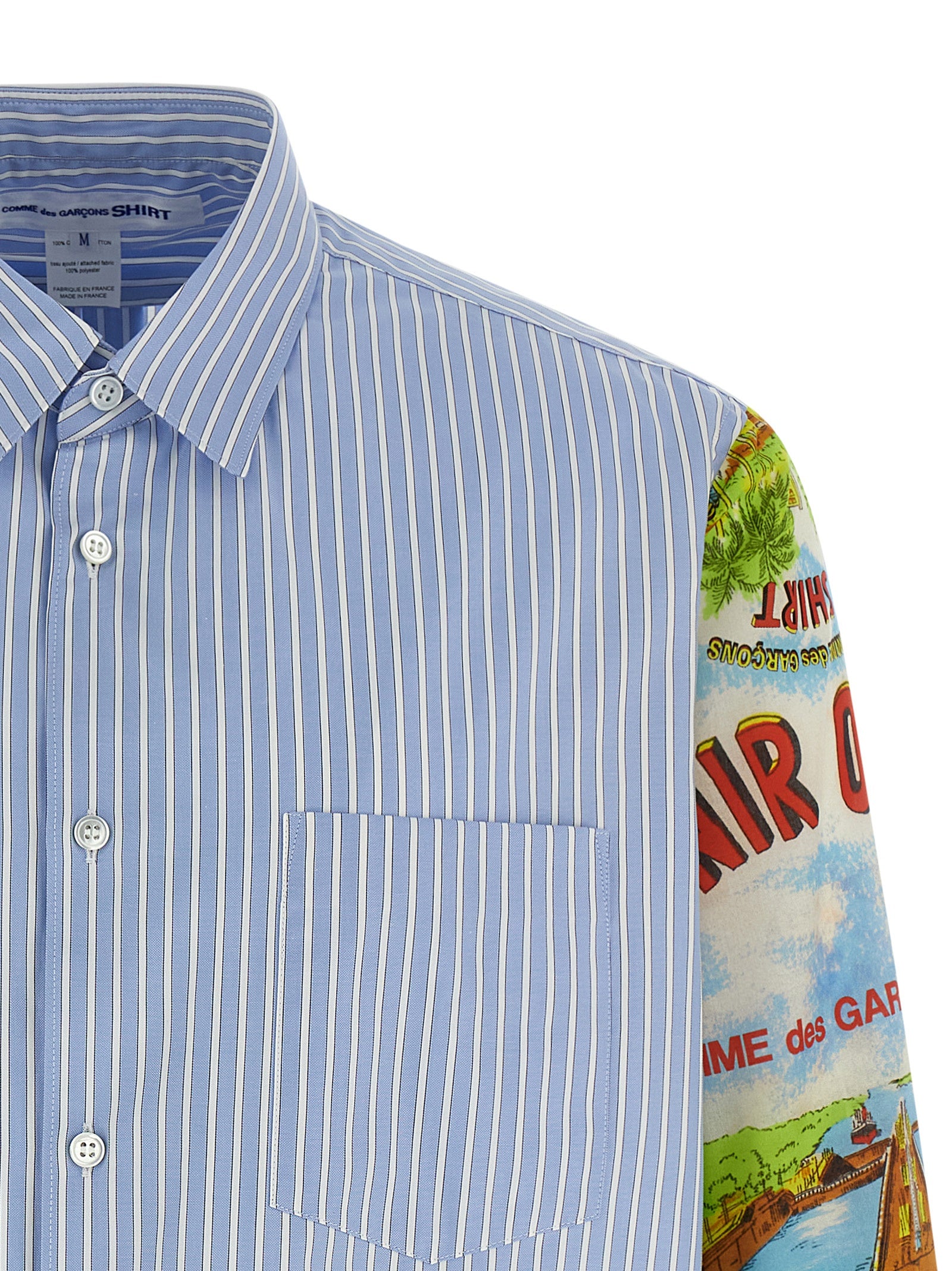 Comme Des Garçons Multicolor Cotton Men's Blouse