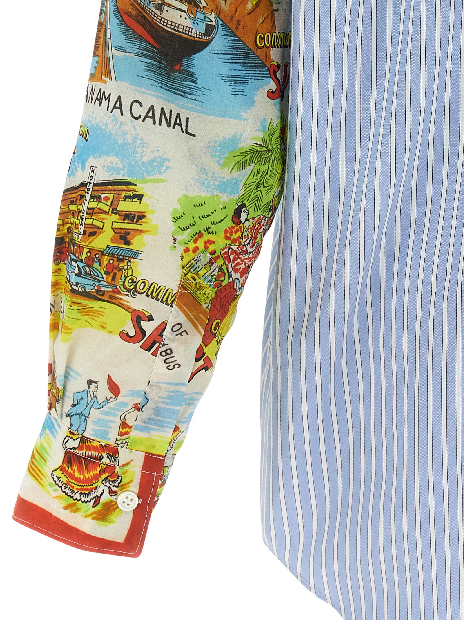 Comme Des Garçons Multicolor Cotton Men's Blouse
