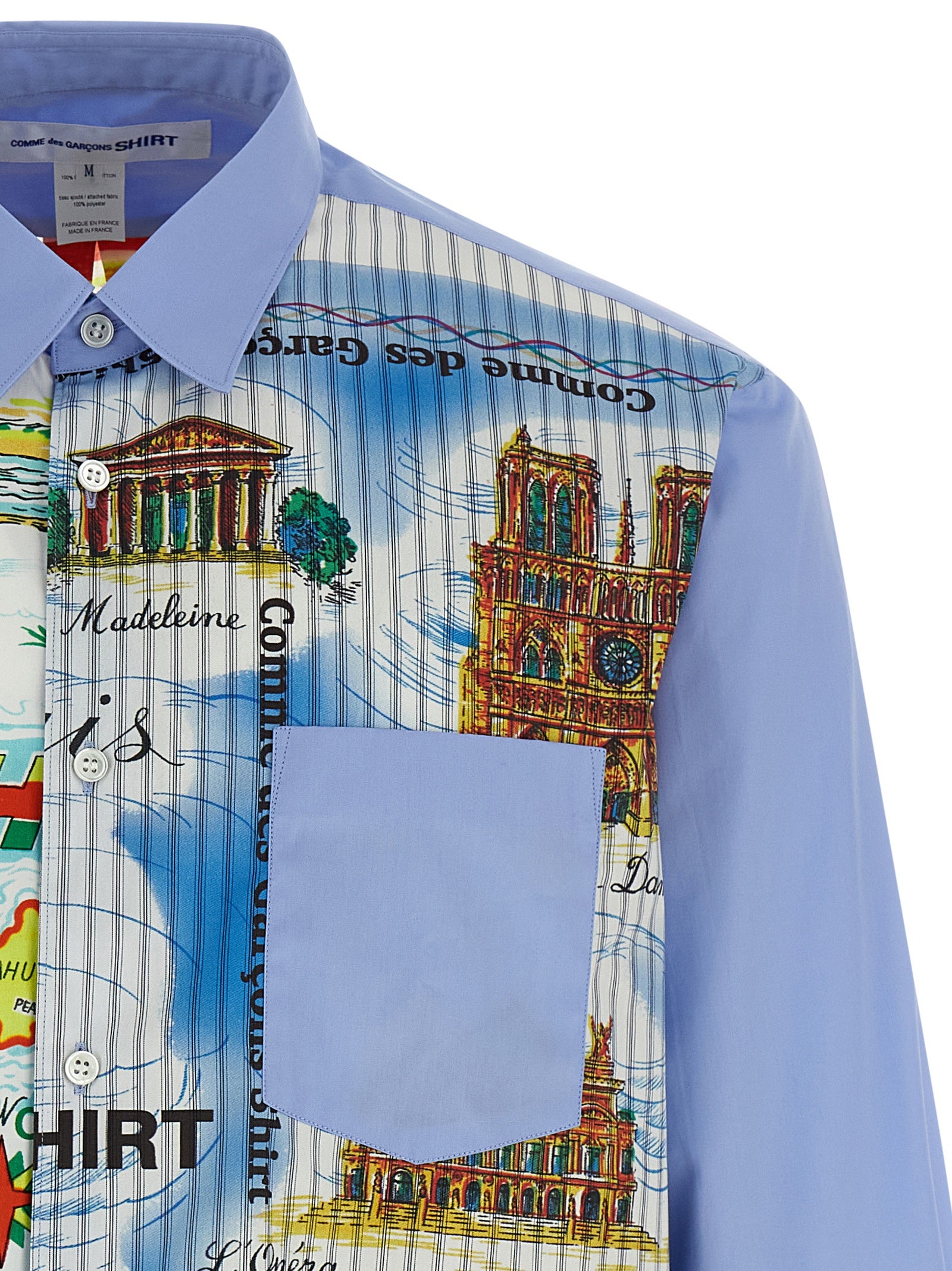 Comme Des Garçons Multicolor Cotton Men's Blouse