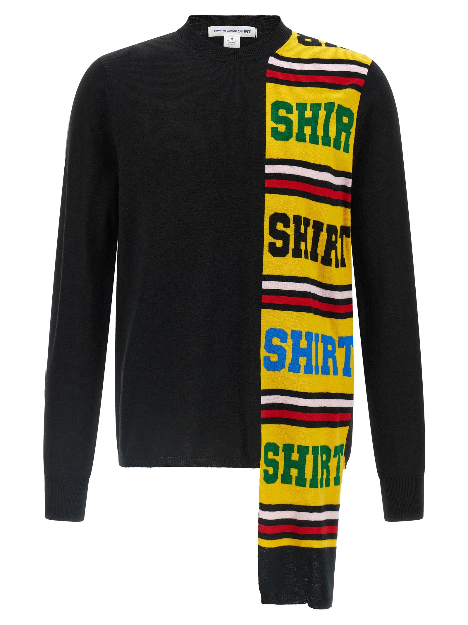 Comme Des Garçons Black Acetate Men's Cardigan