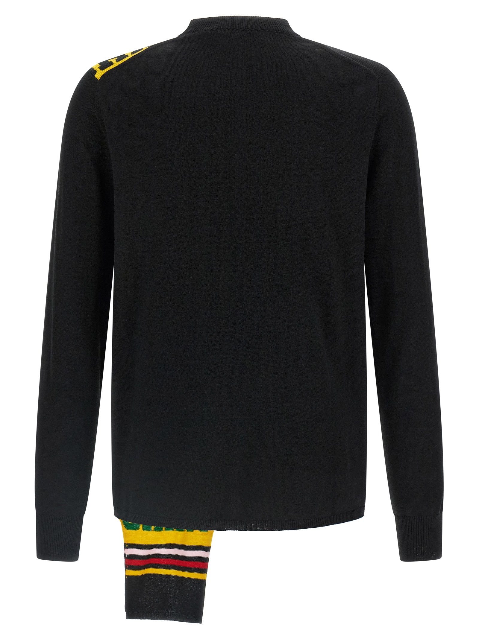 Comme Des Garçons Black Acetate Men's Cardigan