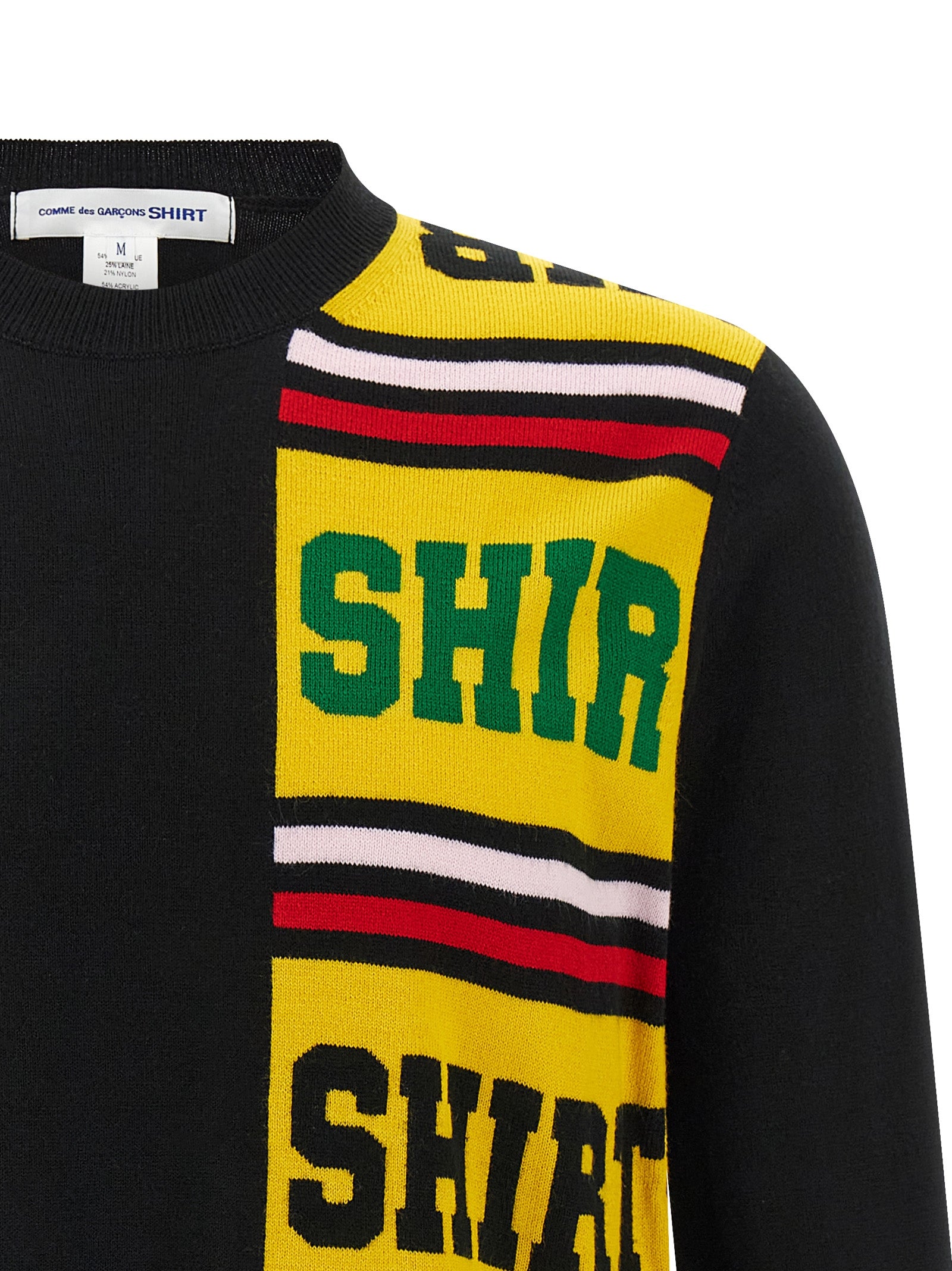 Comme Des Garçons Black Acetate Men's Cardigan