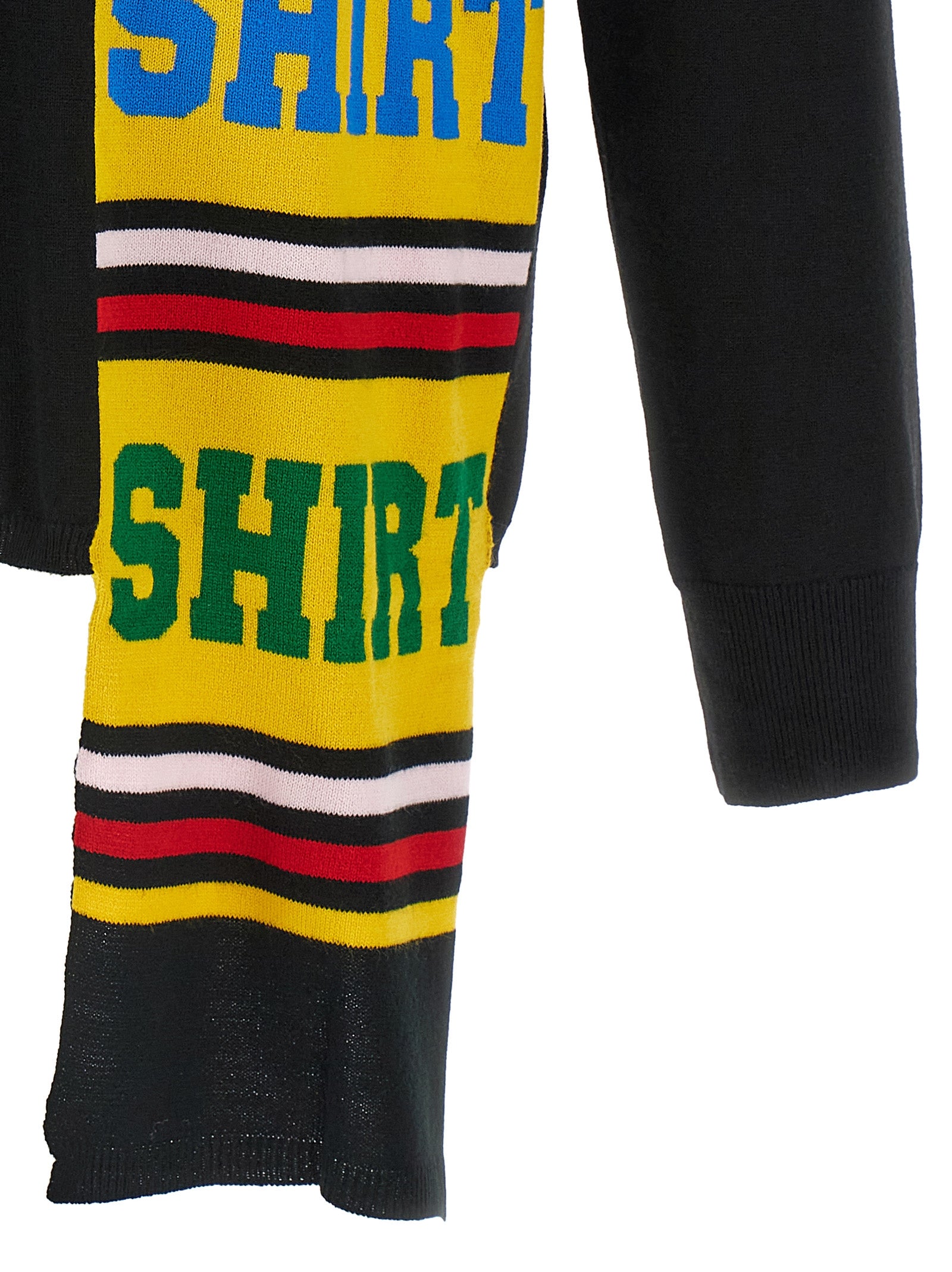 Comme Des Garçons Black Acetate Men's Cardigan