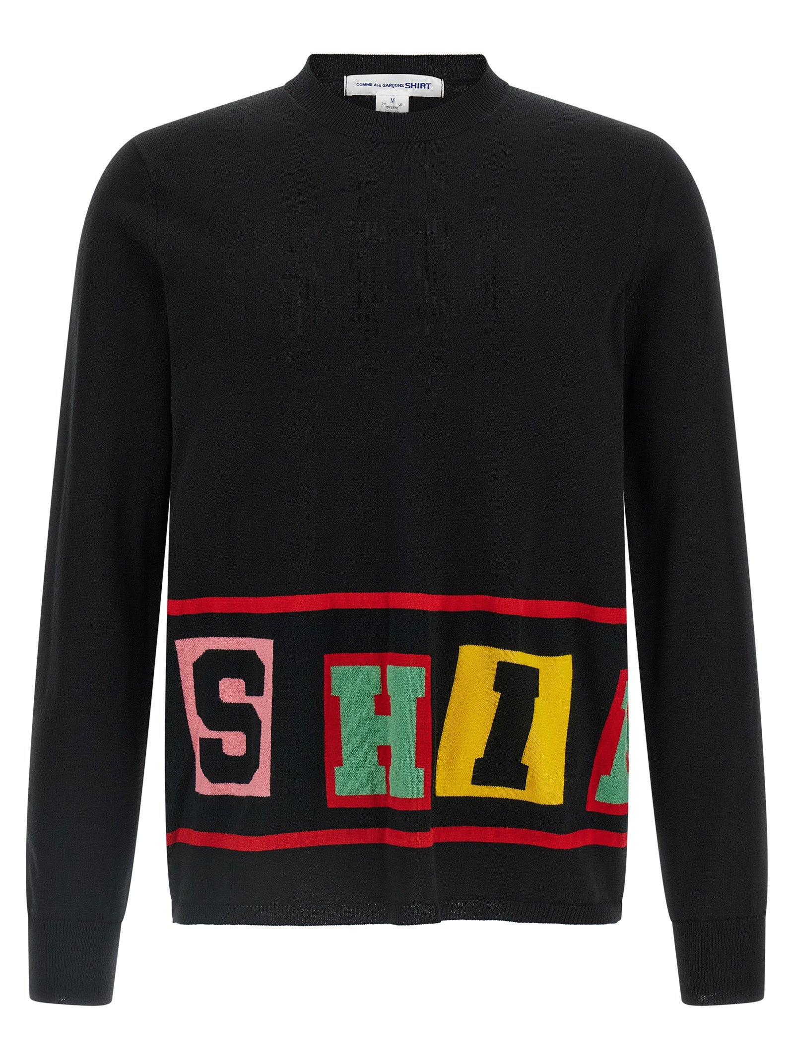Comme Des Garçons Black Acetate Men's Cardigan