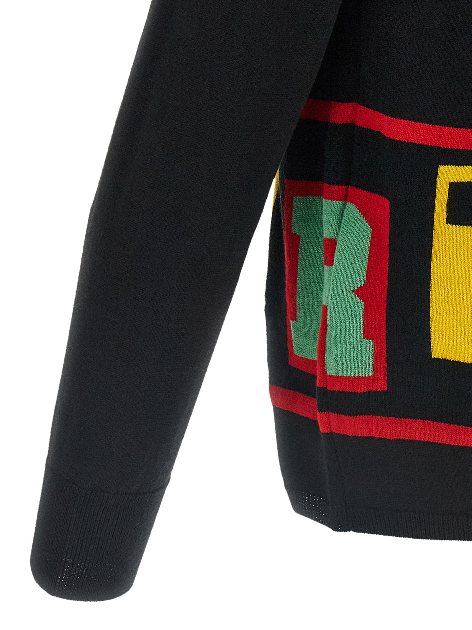 Comme Des Garçons Black Acetate Men's Cardigan