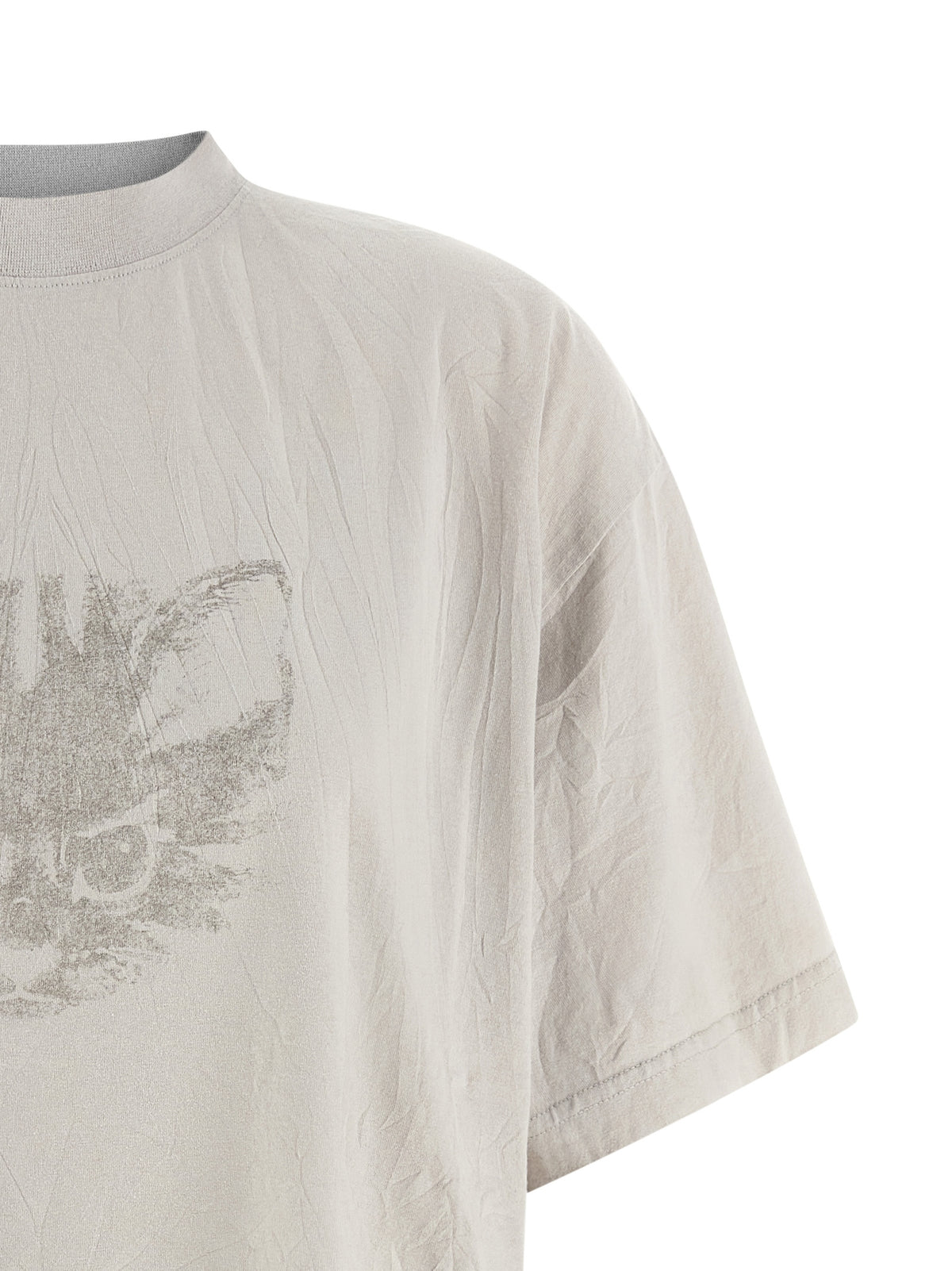 Balenciaga White Cotton Women's T-Shirt
