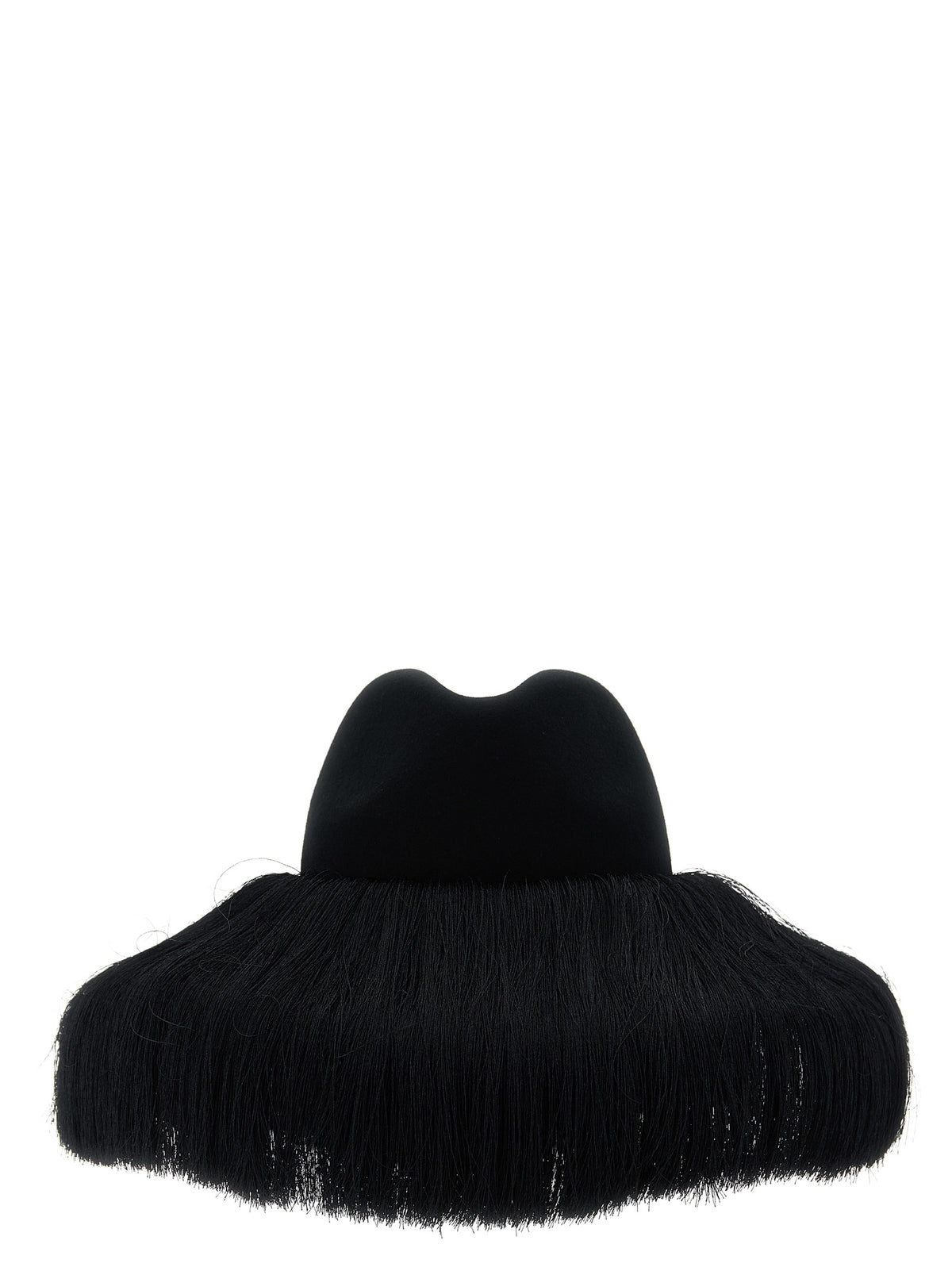 Comme Des Garçons Black Wool Women's Fedora