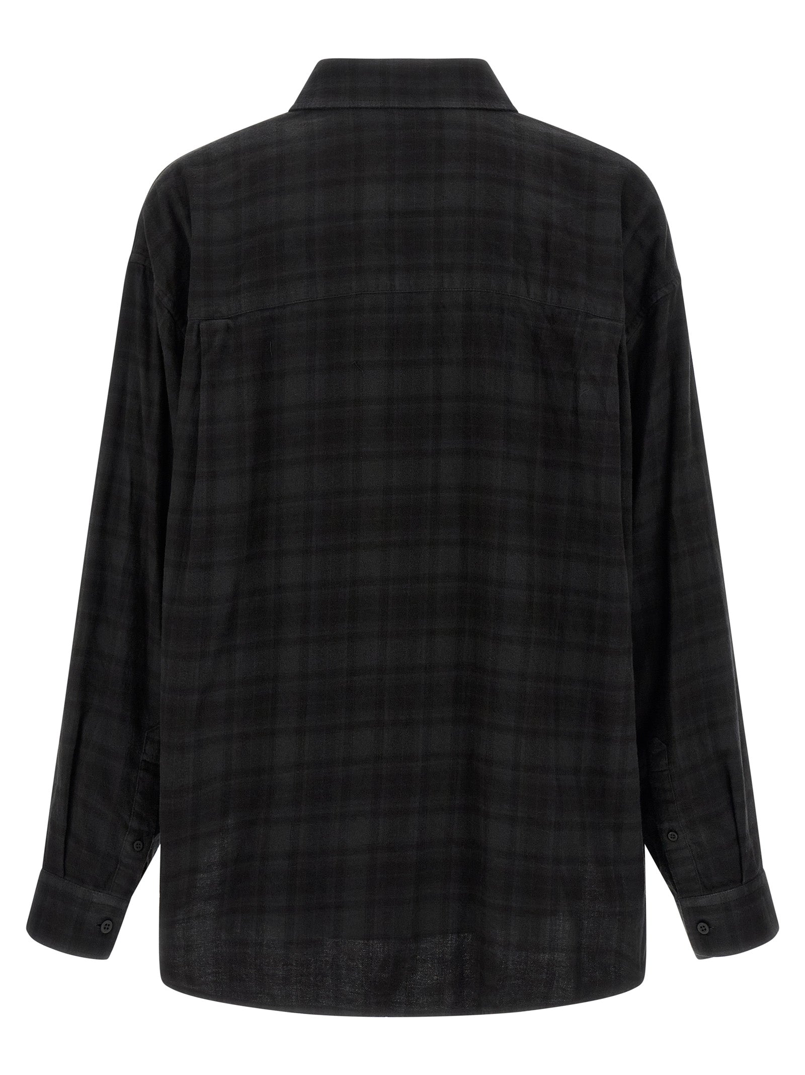 Balenciaga Black Cotton Men's Blouse