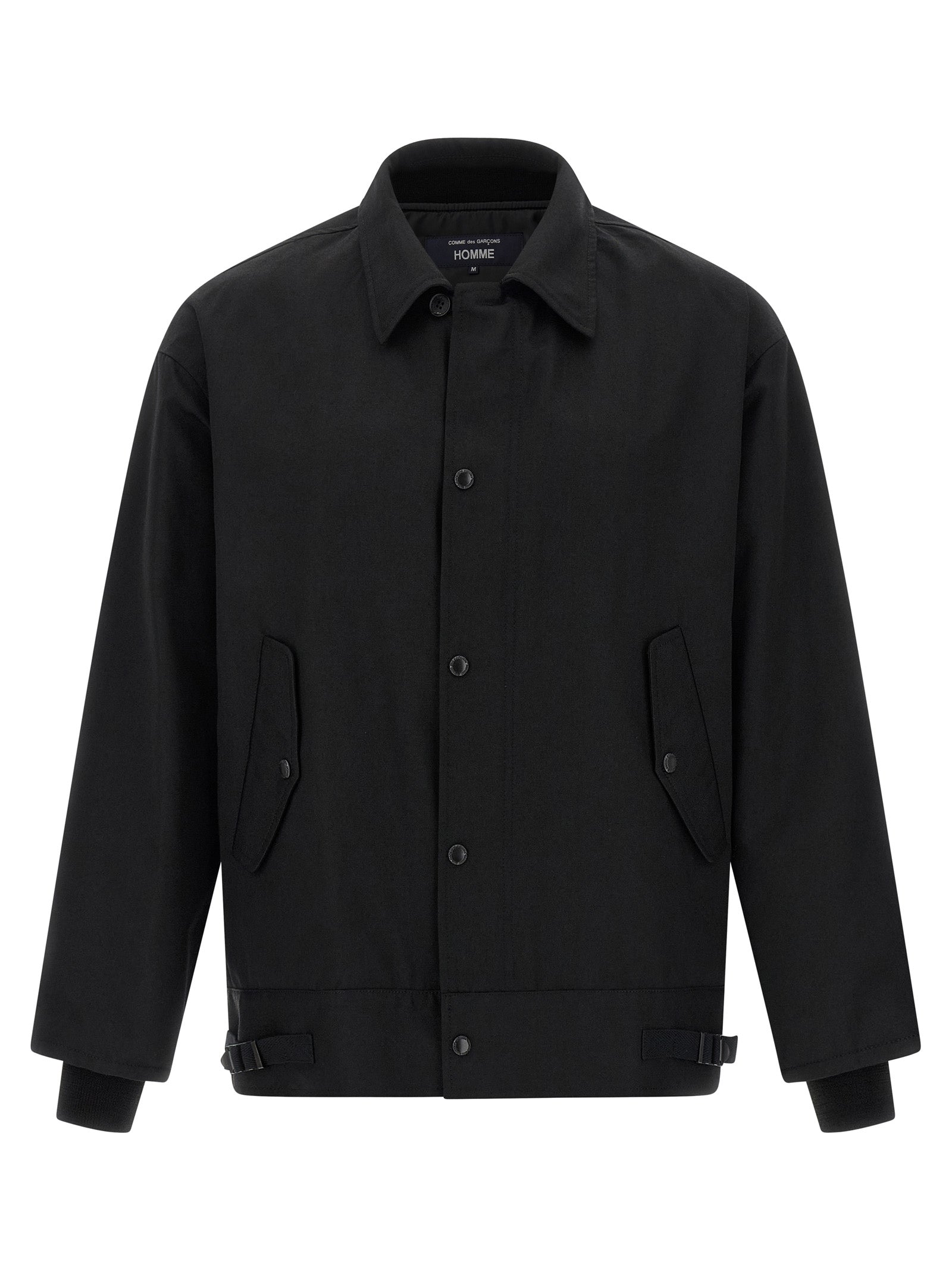 Comme Des Garçons Black Polyester Full-Length Men's Jacket