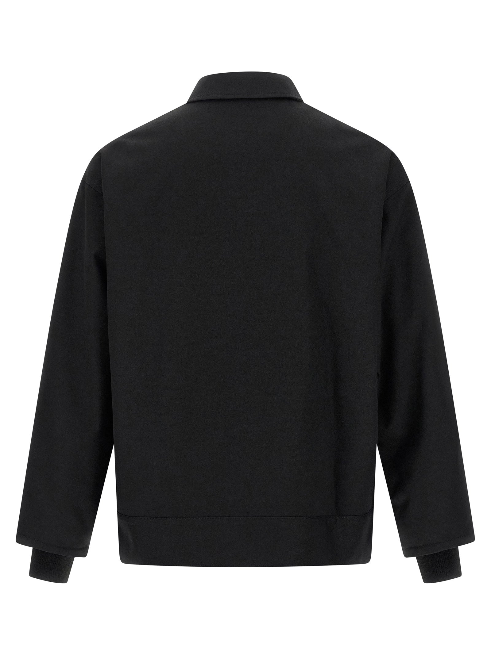 Comme Des Garçons Black Polyester Full-Length Men's Jacket