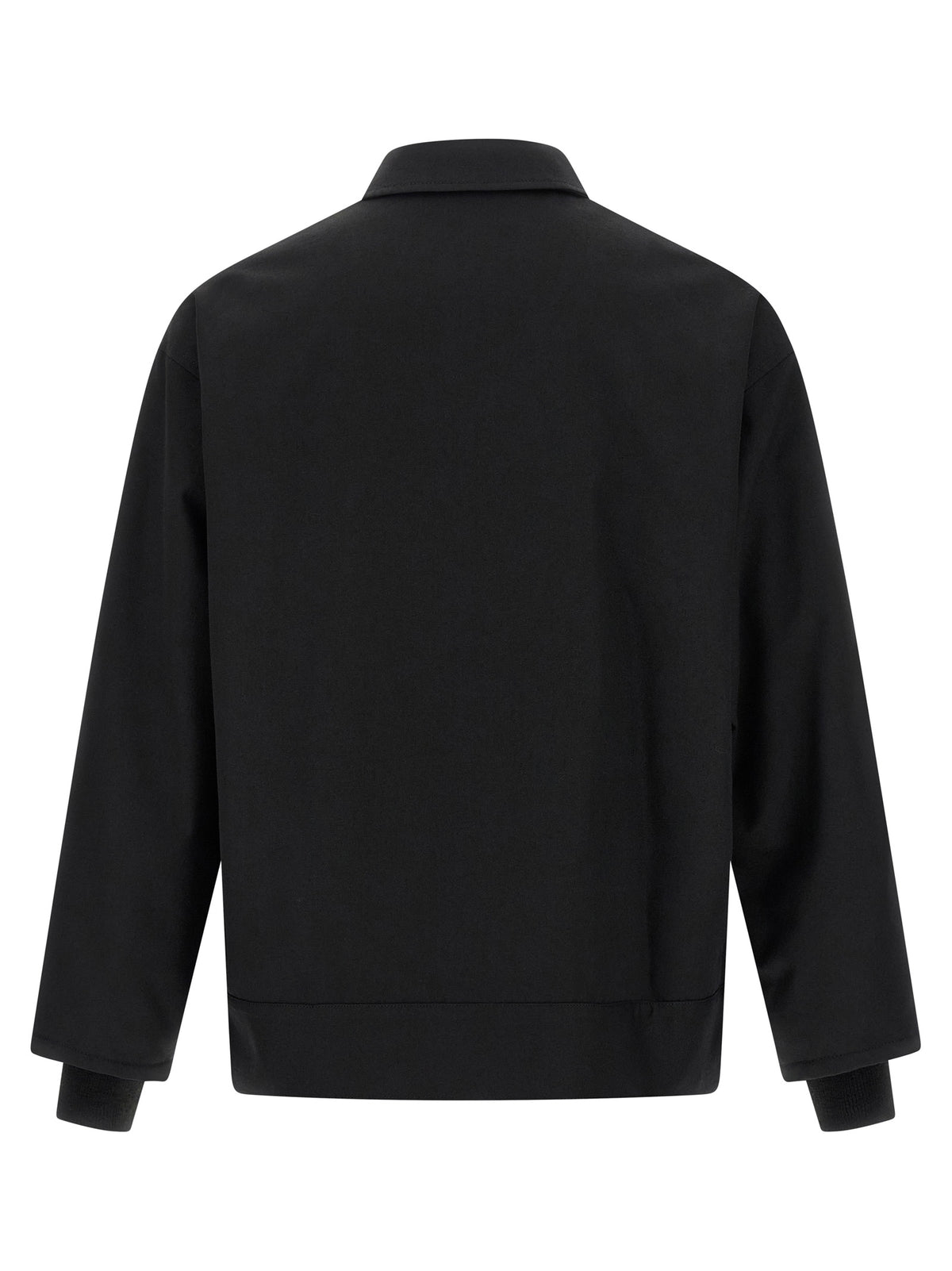 Comme Des Garçons Black Polyester Full-Length Men's Jacket
