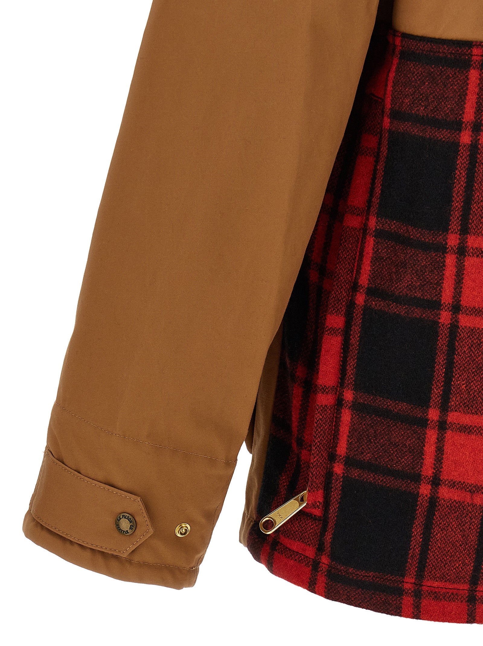 Junya Watanabe Brown Cotton Shell Men's Jacket
