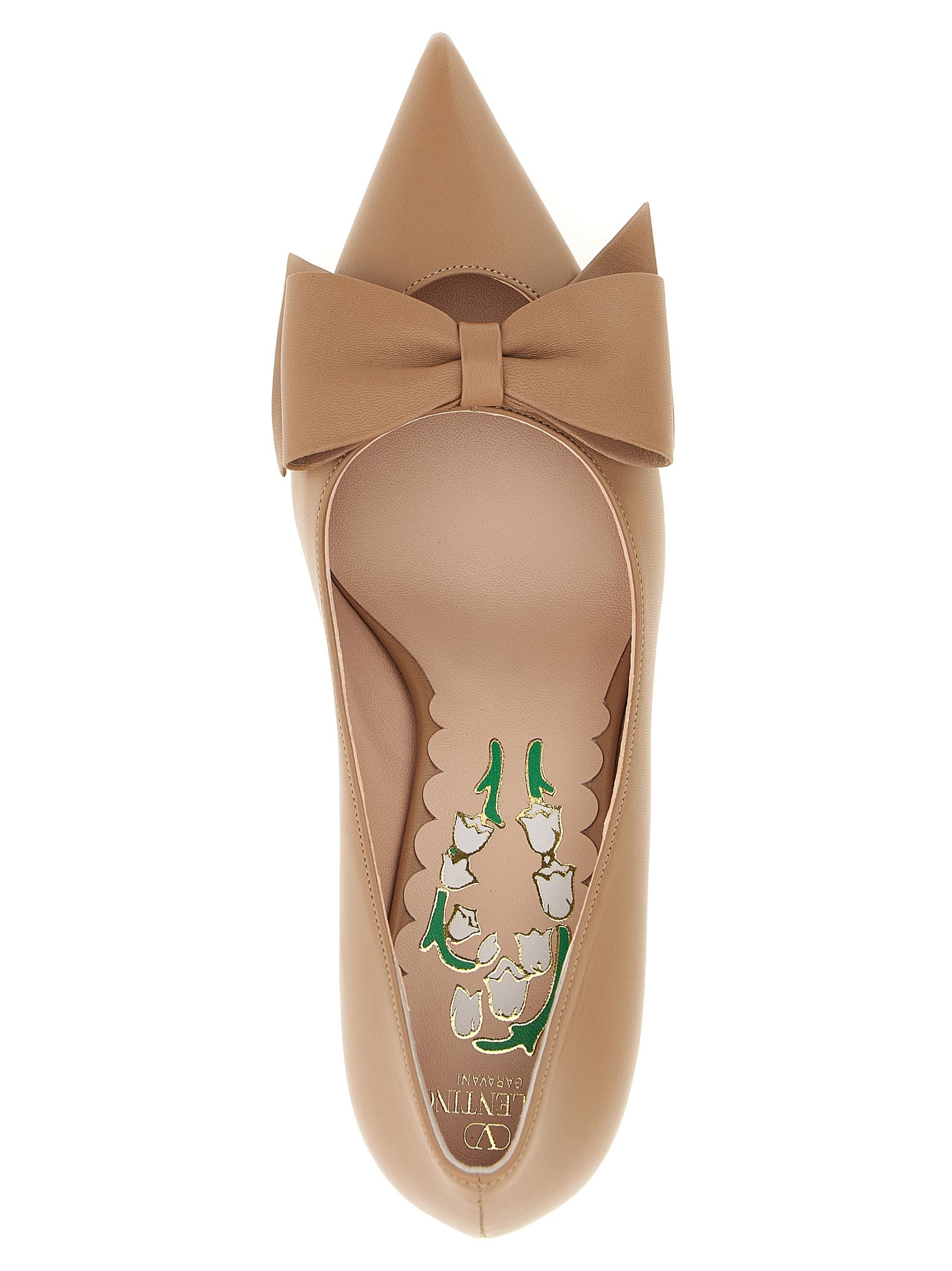 Valentino Garavani Multicolor Calfskin Mid Heel Women's Pumps