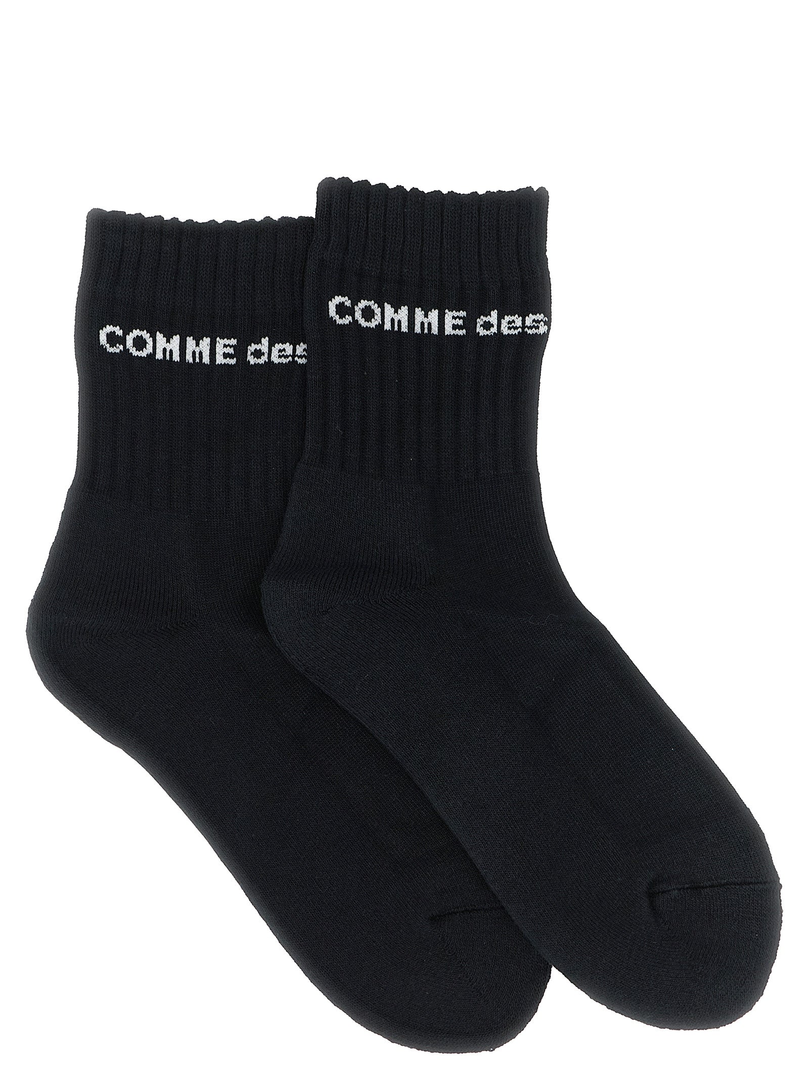 Comme Des Garçons Bicolor Cotton Men's Socks