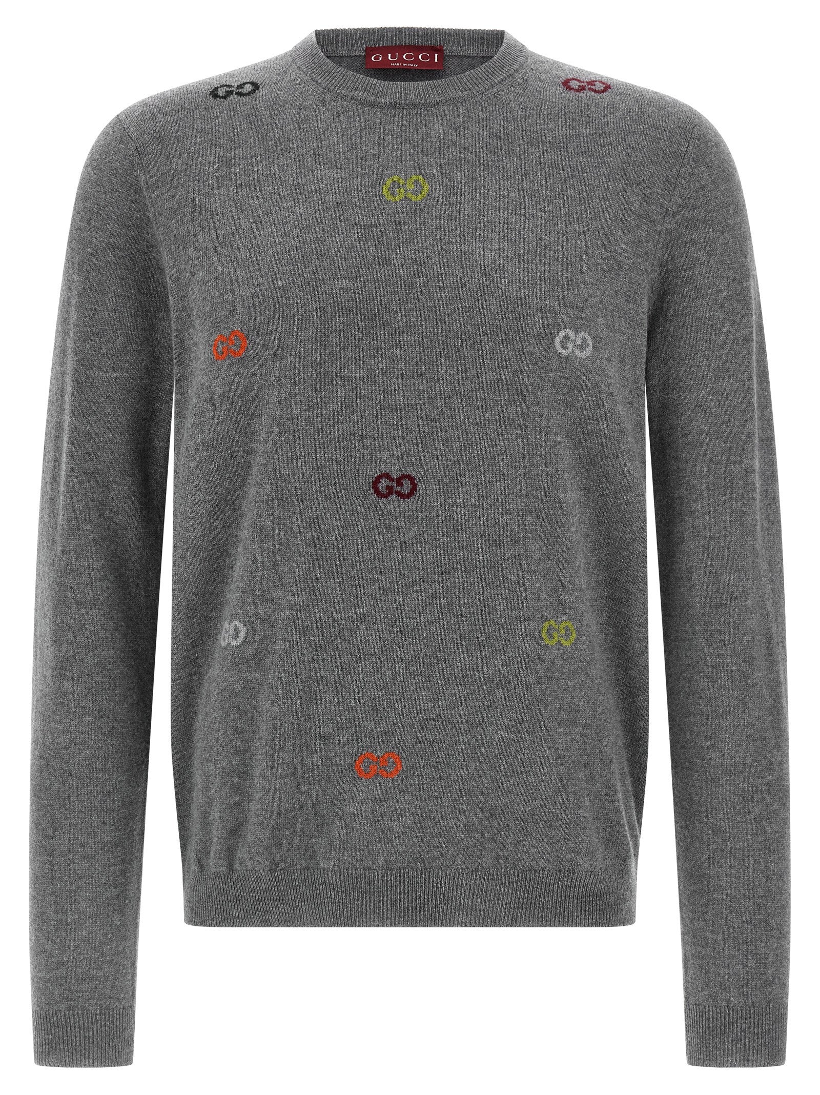 Gucci Gray Cashmere Men's Cardigan