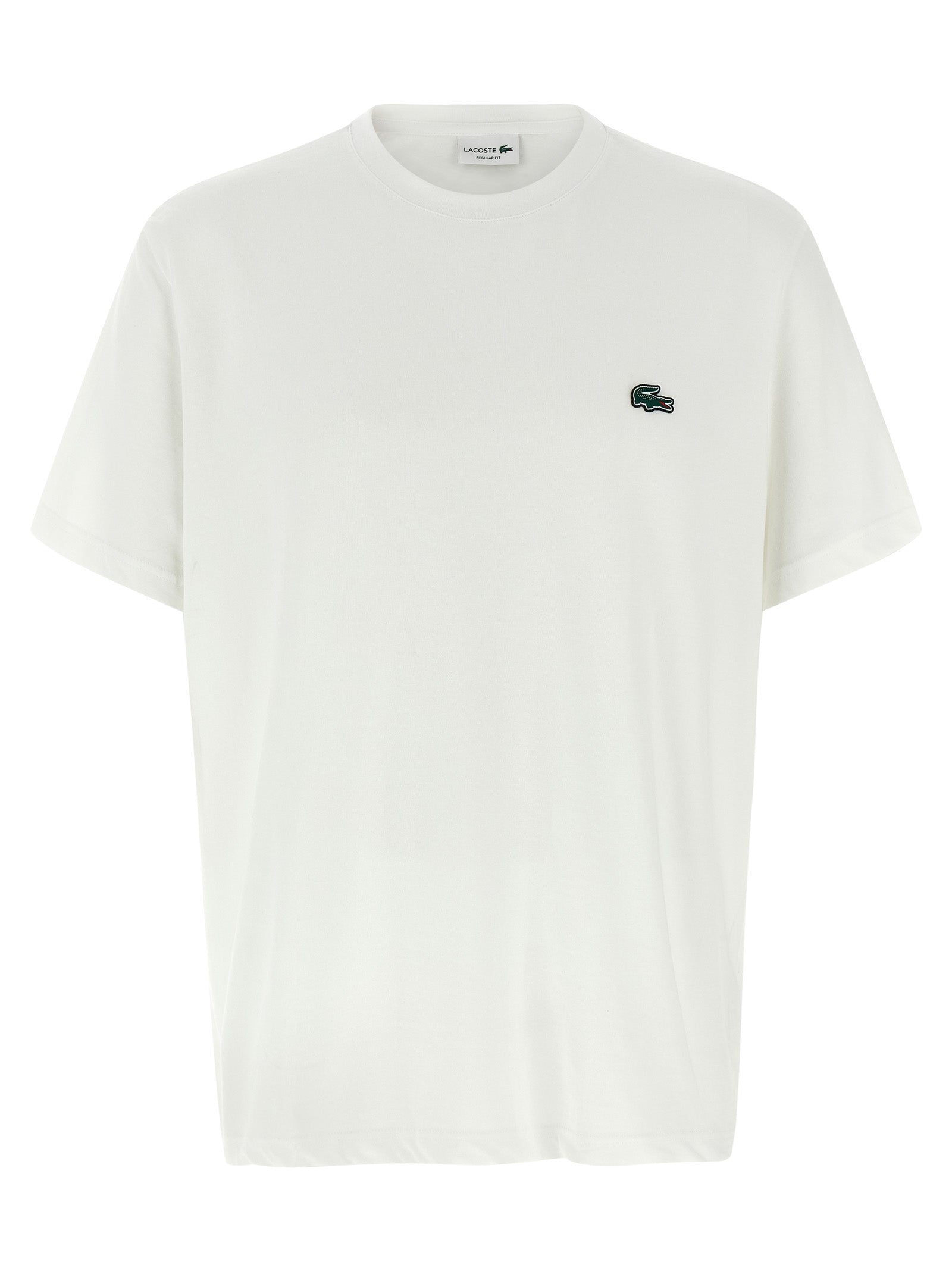 Lacoste White Cotton Men's T-Shirt