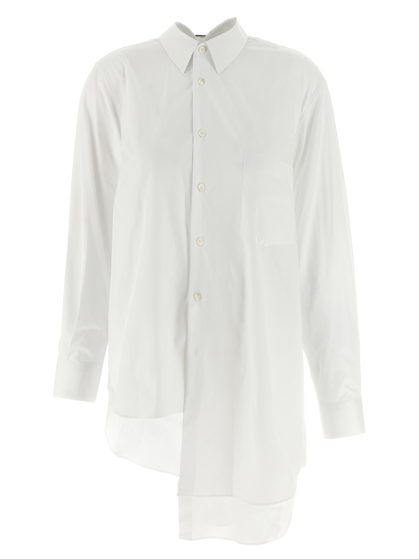 Comme Des Garçons White Cotton Women's Blouse