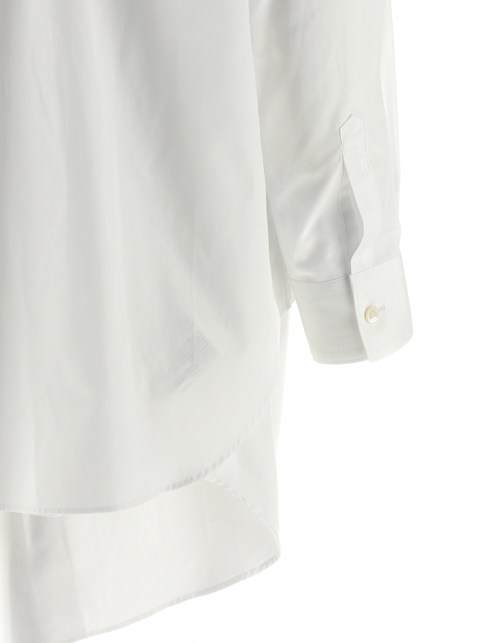 Comme Des Garçons White Cotton Women's Blouse