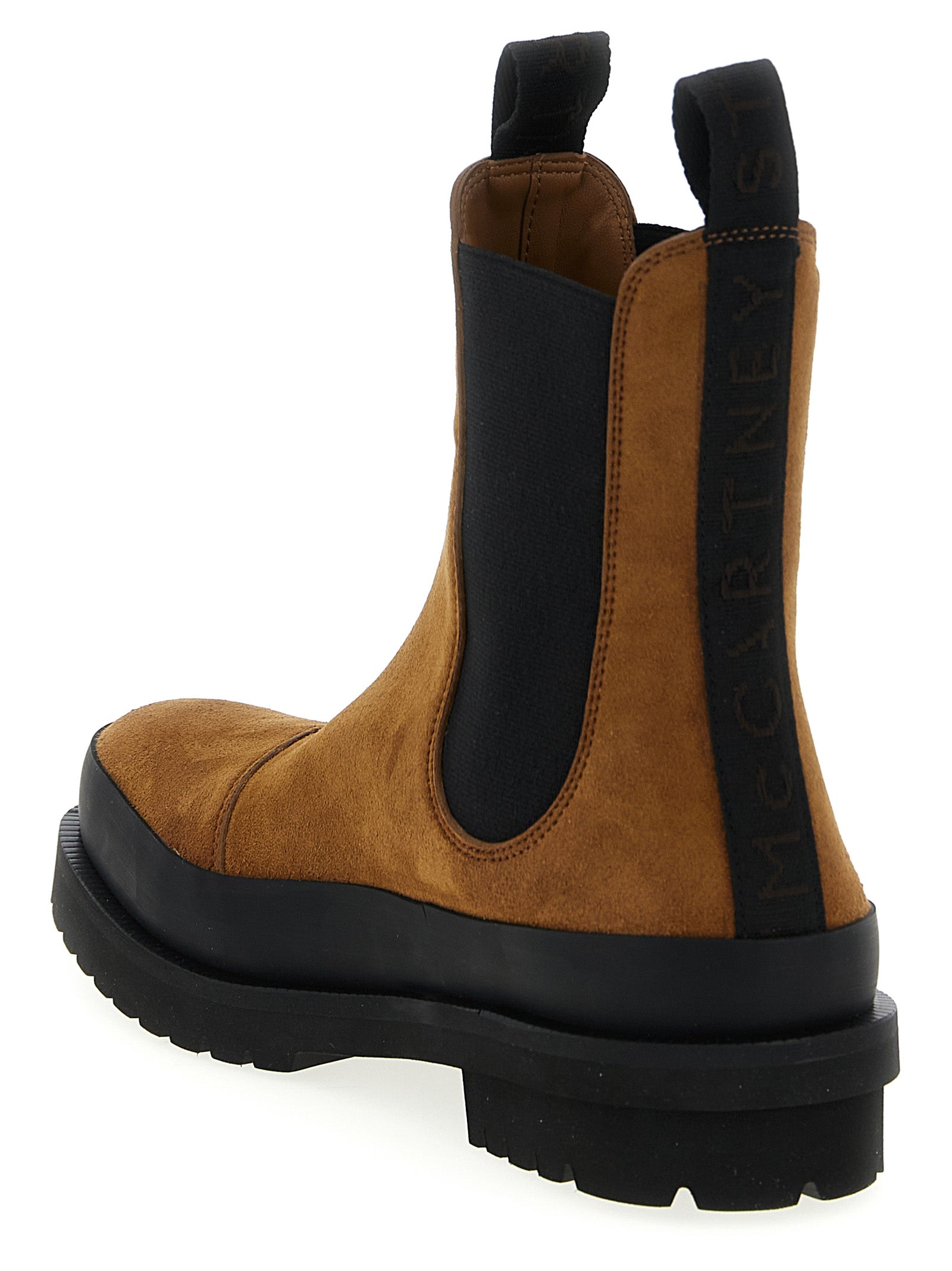 Stella McCartney Brown Viscose Ankle Women's Boots