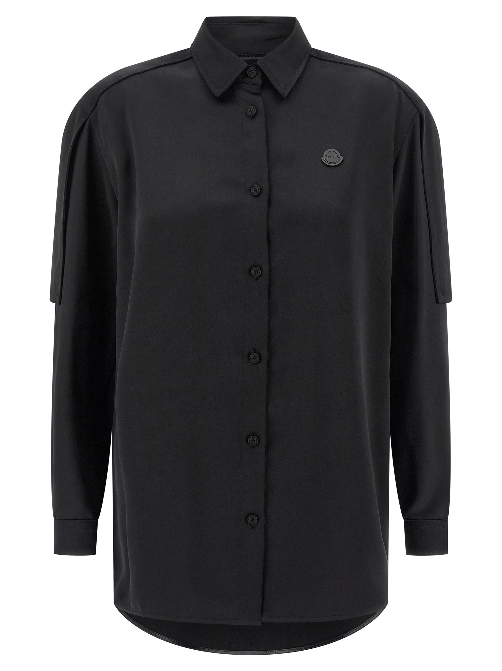 MONCLER GENIUS Black Polyester Women's Blouse