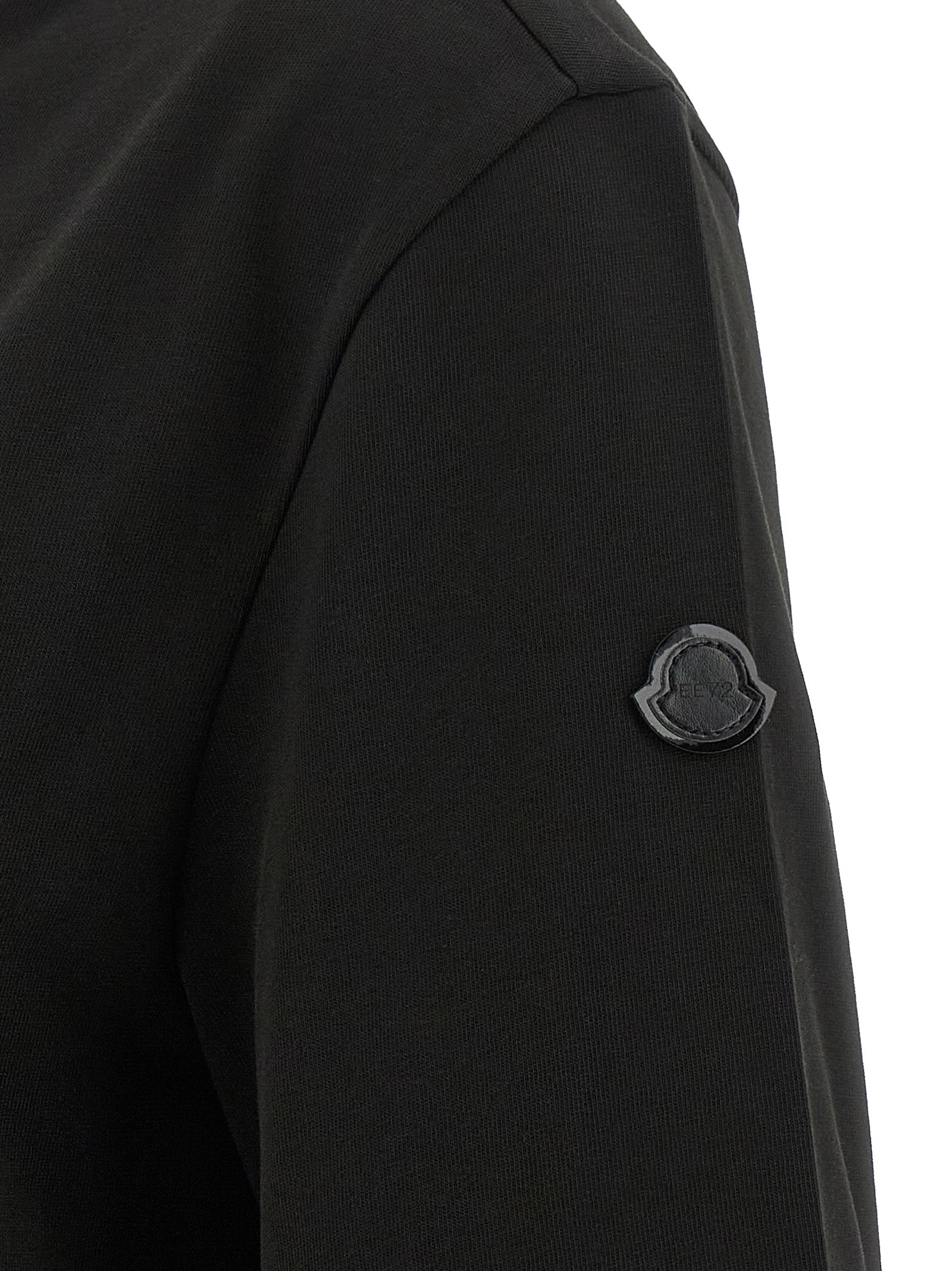 MONCLER GENIUS Black Cotton Women's Sportswear
