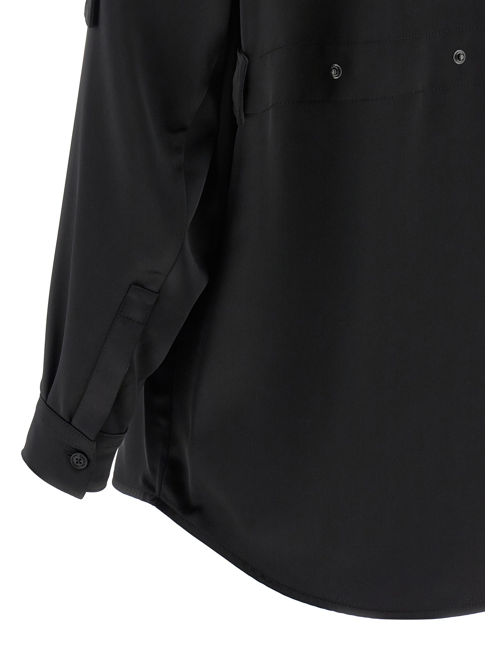 MONCLER GENIUS Black Polyester Women's Blouse