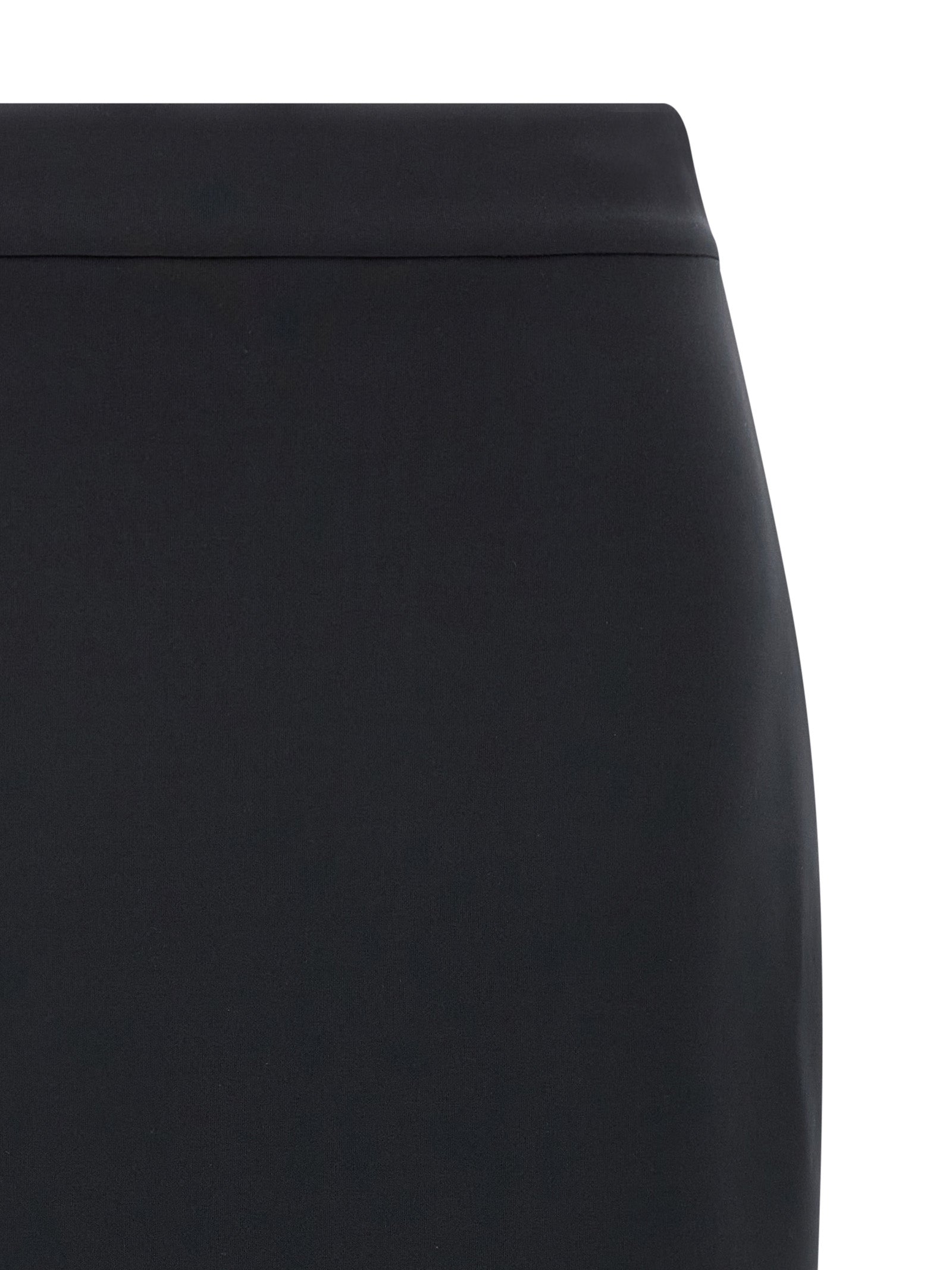MONCLER GENIUS Black Polyester Midi Women's Skirt
